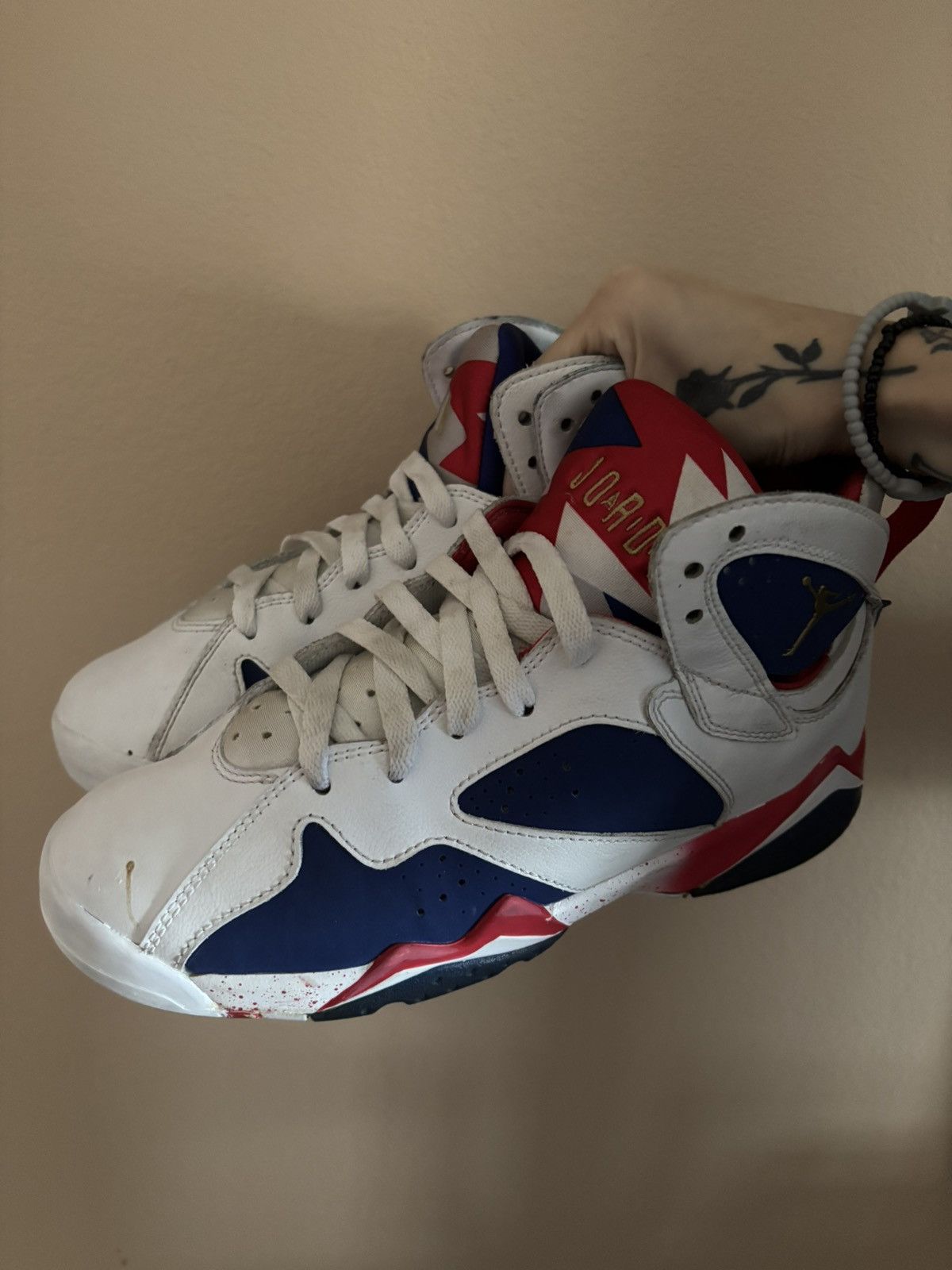 Jordan Brand Air Jordan 7 Retro BG 'Tinker Alternate' Size US 5.5 / EU 38 - 6 Thumbnail