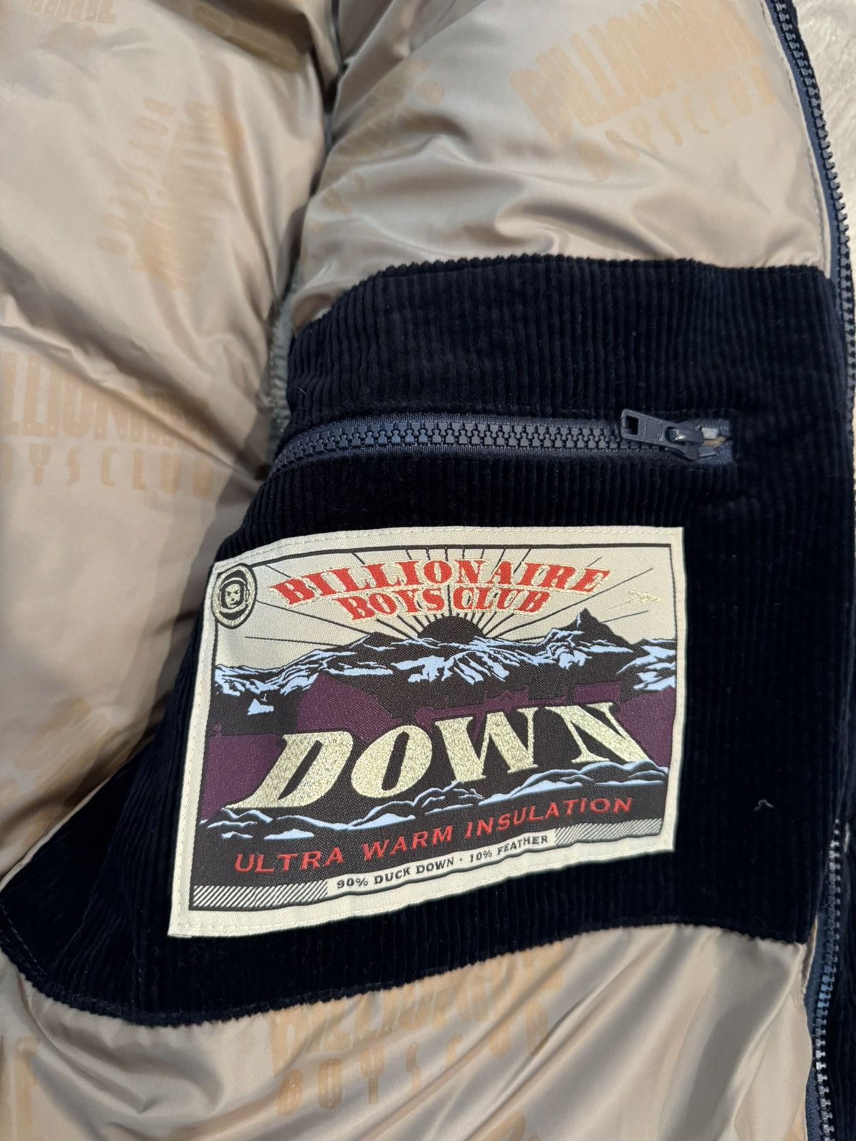 🔥Billionaire Boys Club Corduroy Down Gilet/BBC Puffer Vest