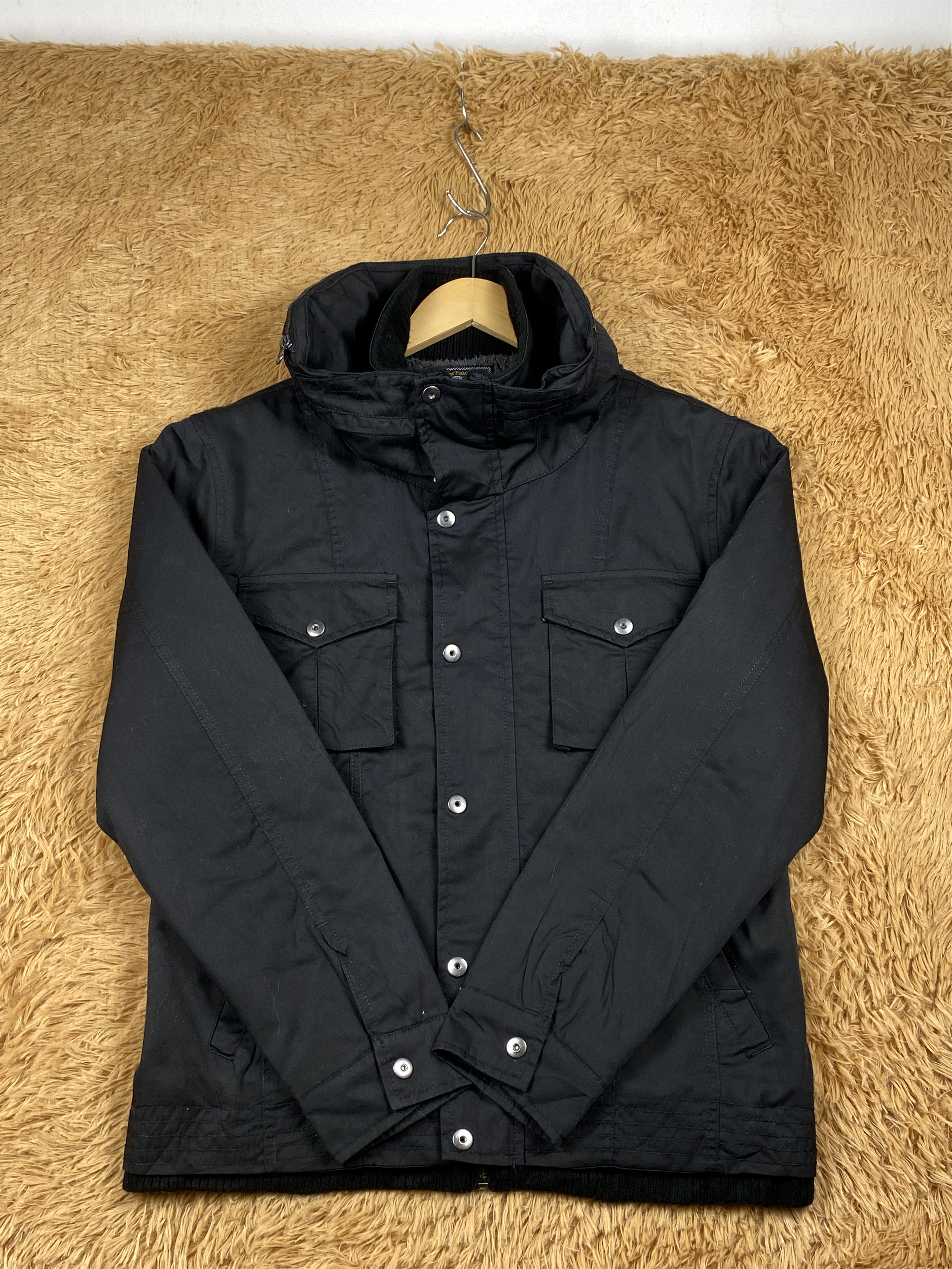 Japanese Brand × Vintage Vintage Panaspur Sherpa Lining Zip Up Jacket Size US S / EU 44-46 / 1 - 4 Thumbnail