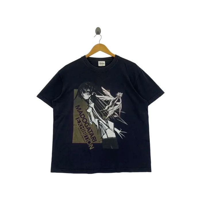 Vintage ANIME MONOGATARI MADOGATARI Shaft Exhibition Tee Shirt Size US L / EU 52-54 / 3 - 1 Thumbnail