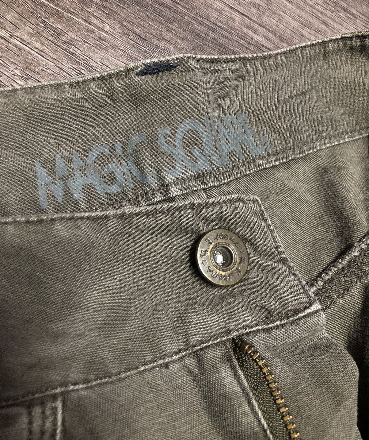 Designer × Japanese Brand Vintage Magic Square Cargo Pant Multi Pocket Size US 29 - 23 Thumbnail