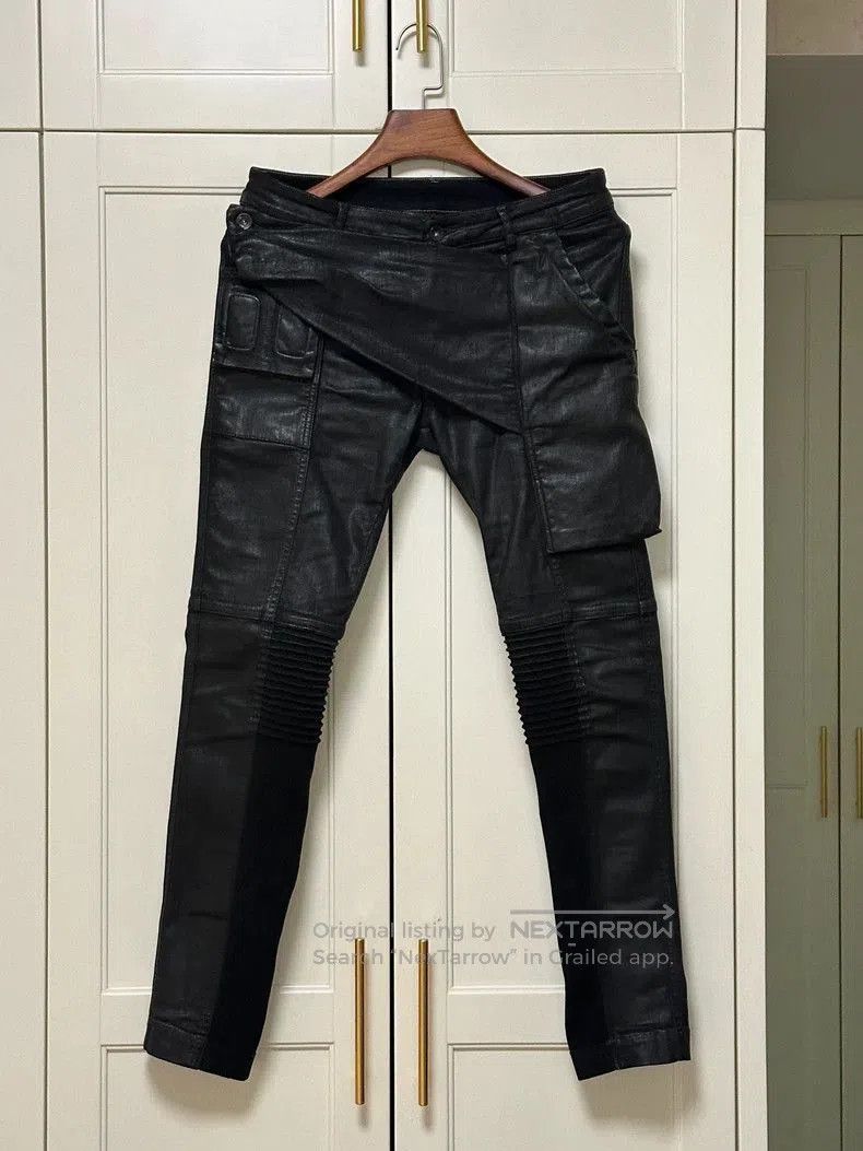 Rick Owens Rick Owens Memphis Waxed Pants. Size US 30 / EU 46 - 1 Thumbnail