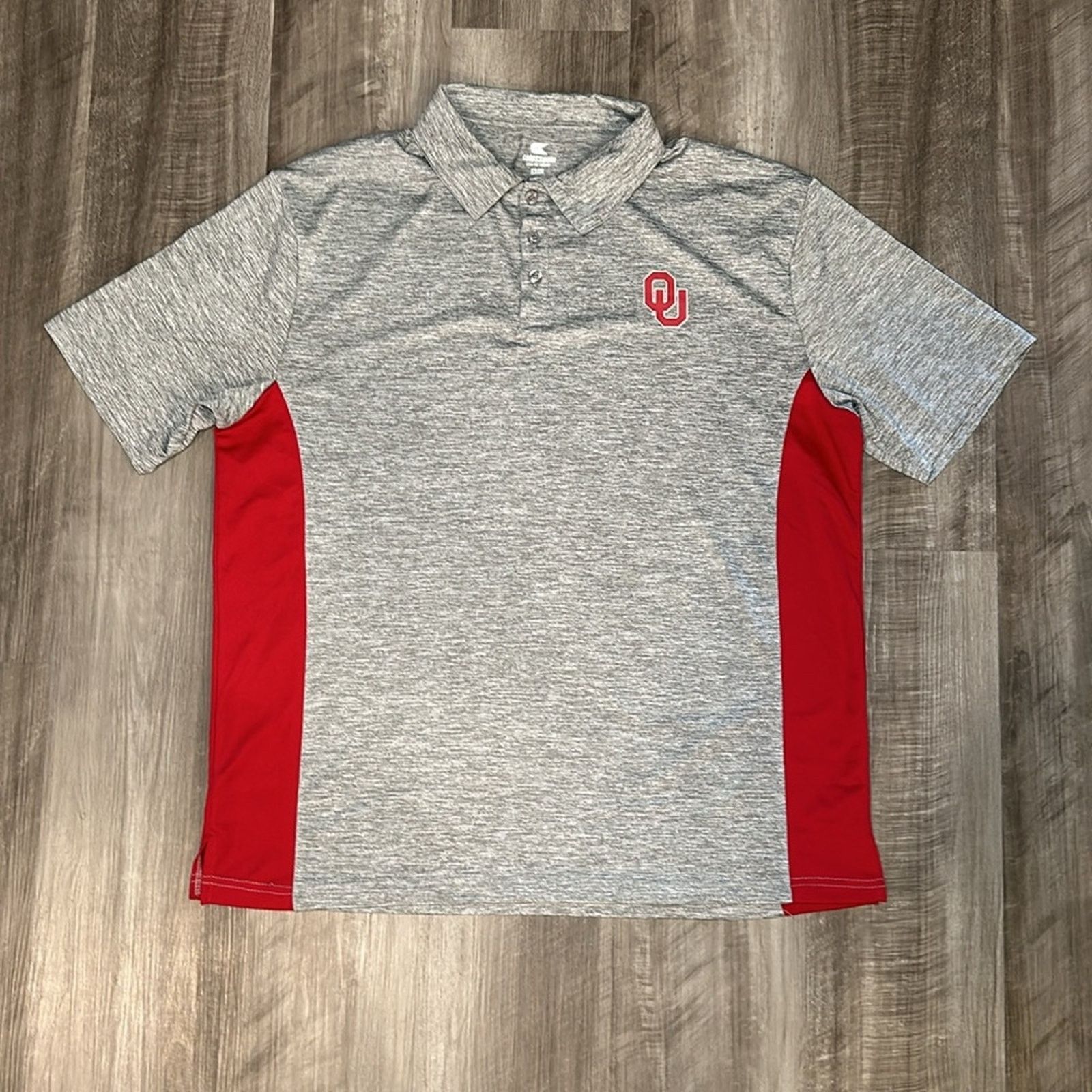 Colosseum Athletics Oklahoma Sooners Colosseum Performance Polo - XL Size US XL / EU 56 / 4 - 2 Thumbnail