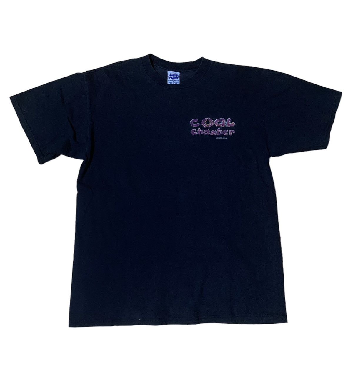 image of Band Tees x Vintage Early 2000 Coal Chamber in Black, Men's (Size Large)