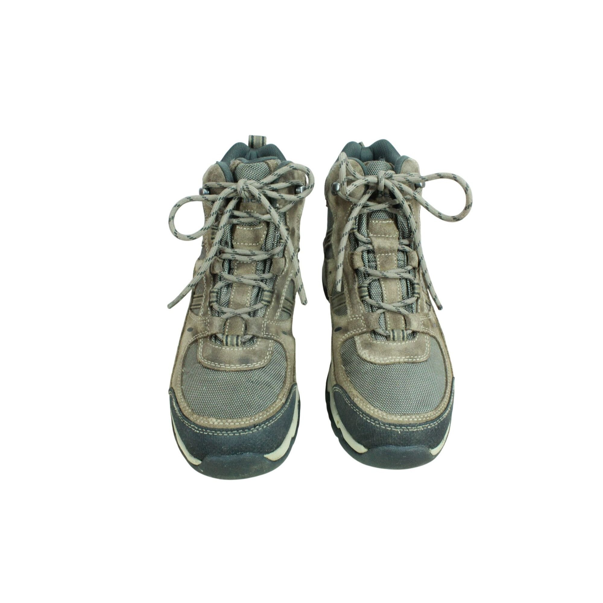 L.L. Bean LL Bean Model 4 Brown Suede Waterproof Hiking Boots Size US 7 / EU 40 - 5 Thumbnail