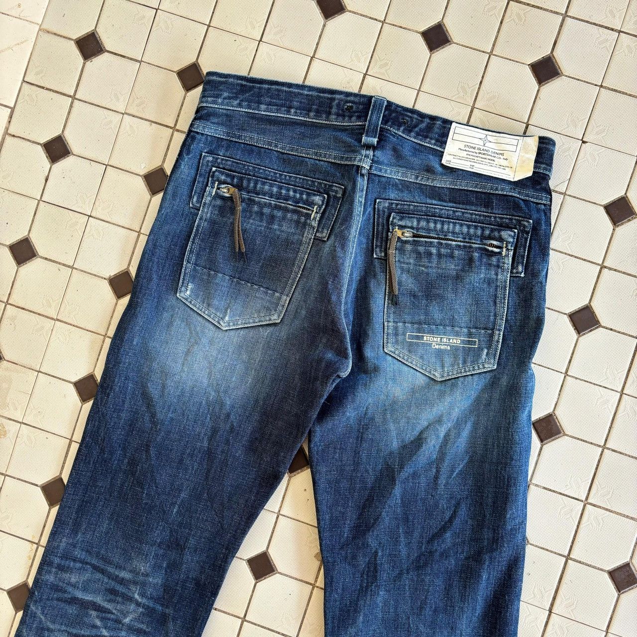 Massimo Osti Stone Island Denim Jeans Size US 32 / EU 48 - 9 Thumbnail