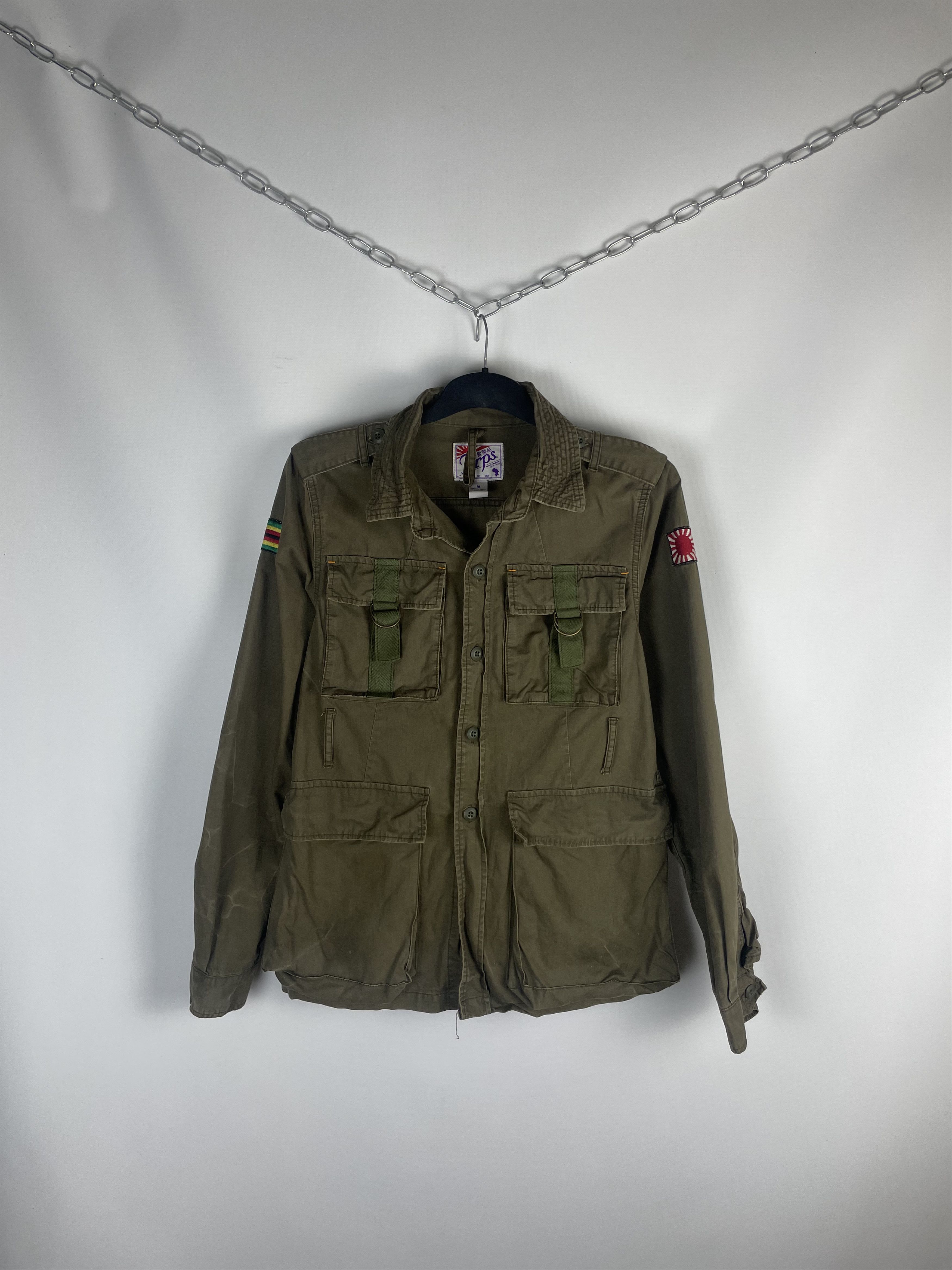 Japanese Brand Prps Made in Japan Mens Military Jacket Size US M / EU 48-50 / 2 - 1 Thumbnail