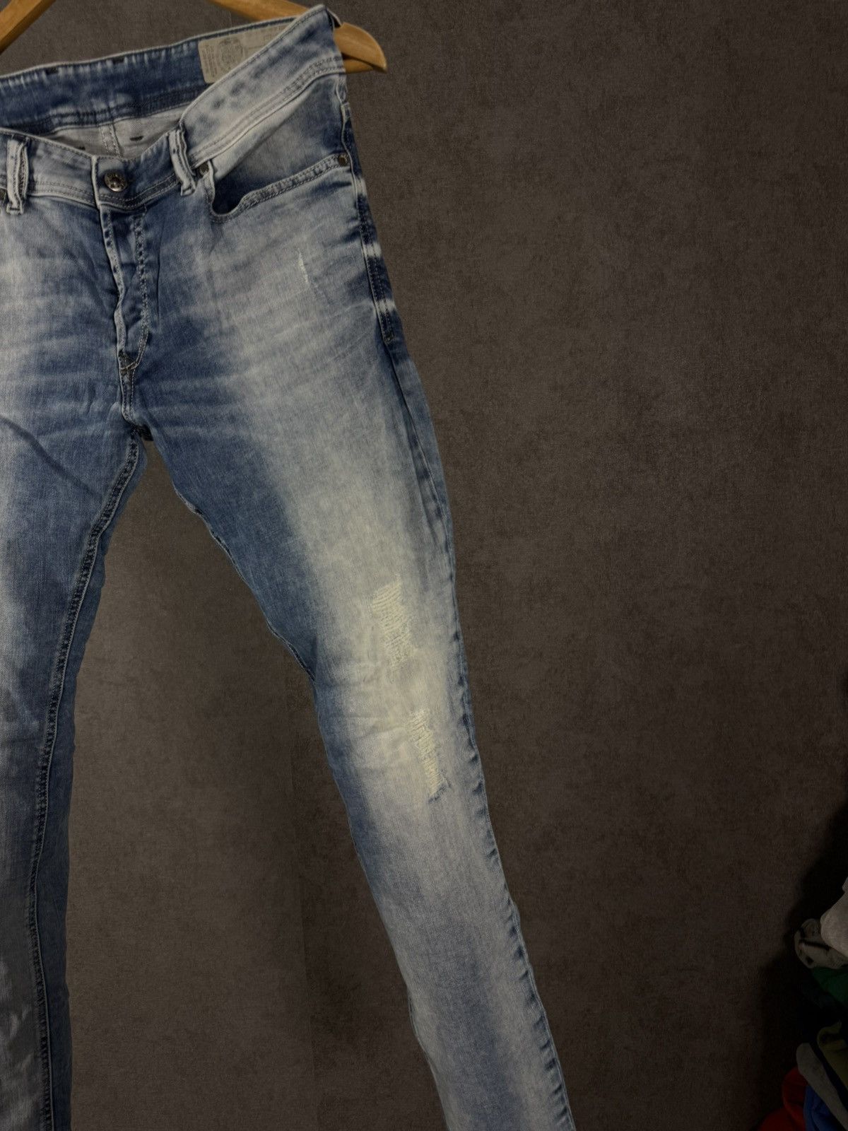 Diesel Diesel Troxer vintage designer distressed denim jeans Size US 30 / EU 46 - 2 Thumbnail