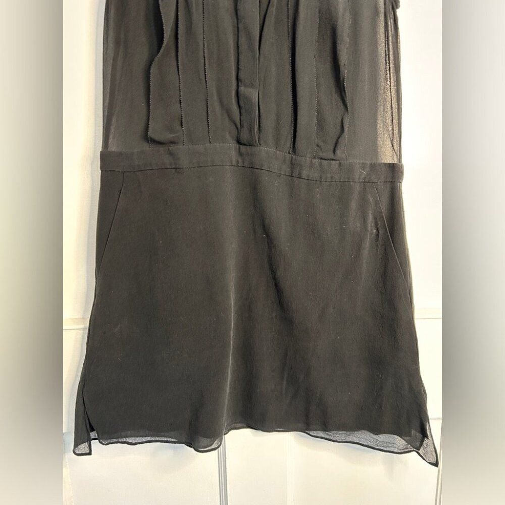 Aritzia Babaton 100% Silk Sleeveless Benedict Dress in Black Size X Size XS / US 0-2 / IT 36-38 - 6 Thumbnail