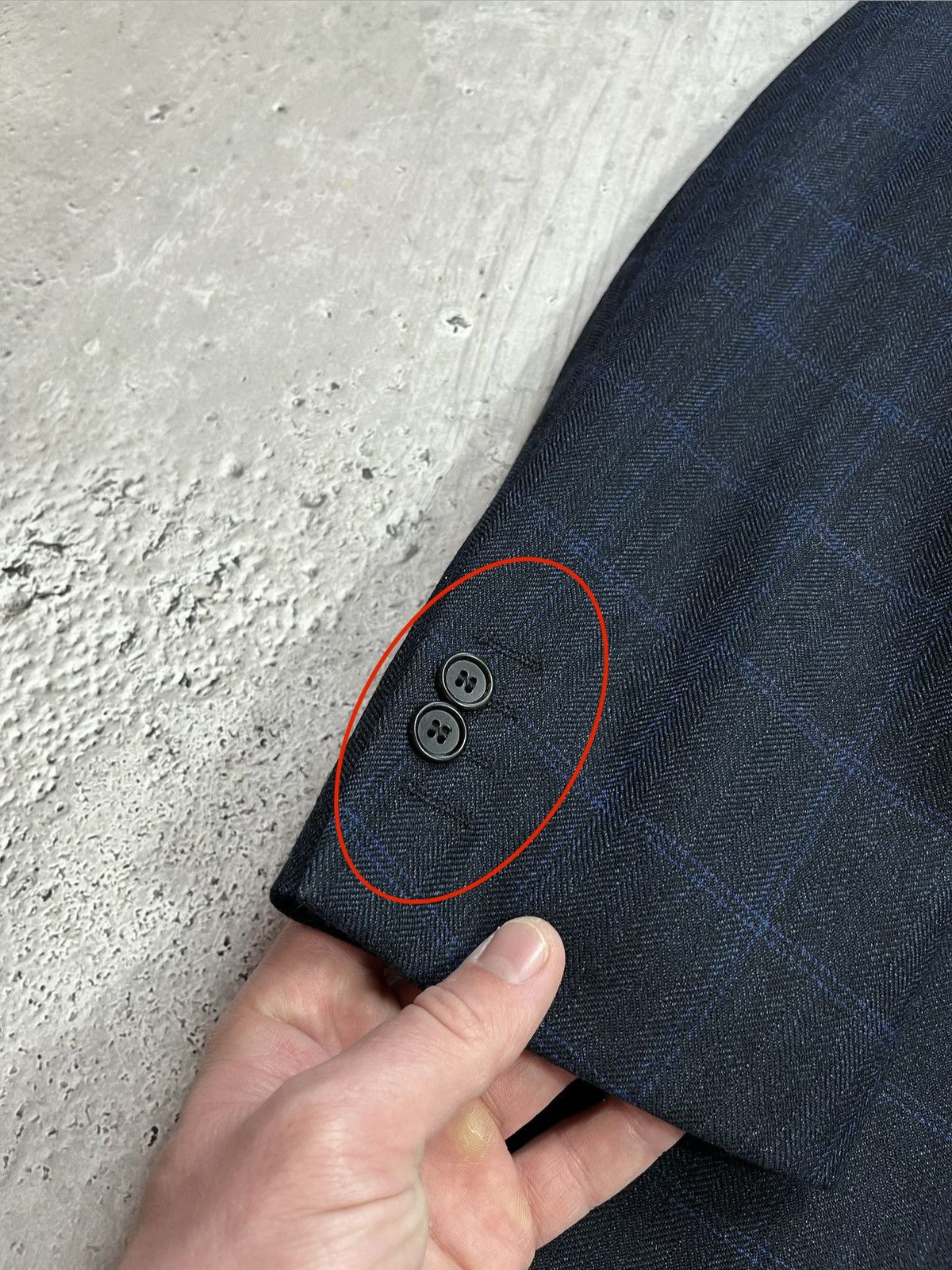 Hugo Boss Hugo Boss Einstein Wool Cashmere Navy Blazer Jacket Size 58 Size US XXL / EU 58 / 5 - 5 Thumbnail