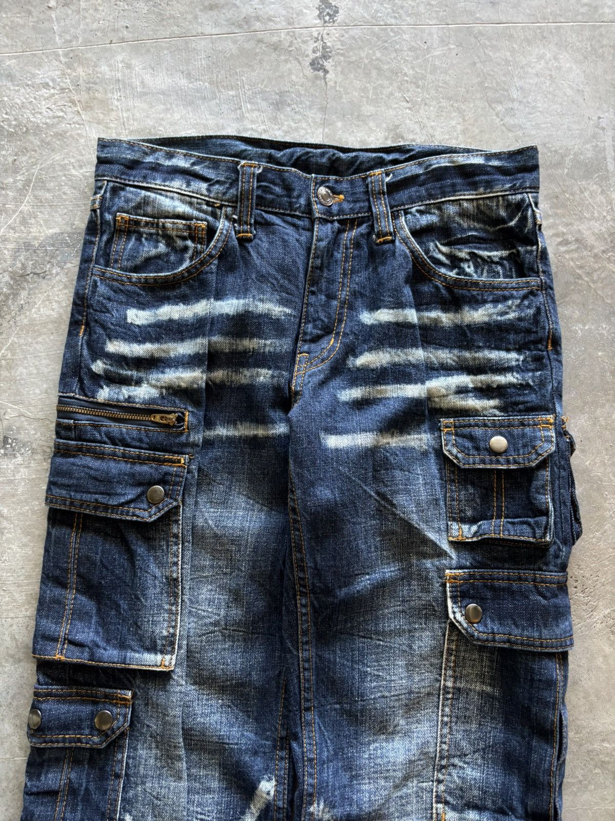 If Six Was Nine VOMANIE cargo japanese sick whiskered wash punk grunge Size US 30 / EU 46 - 2 Thumbnail