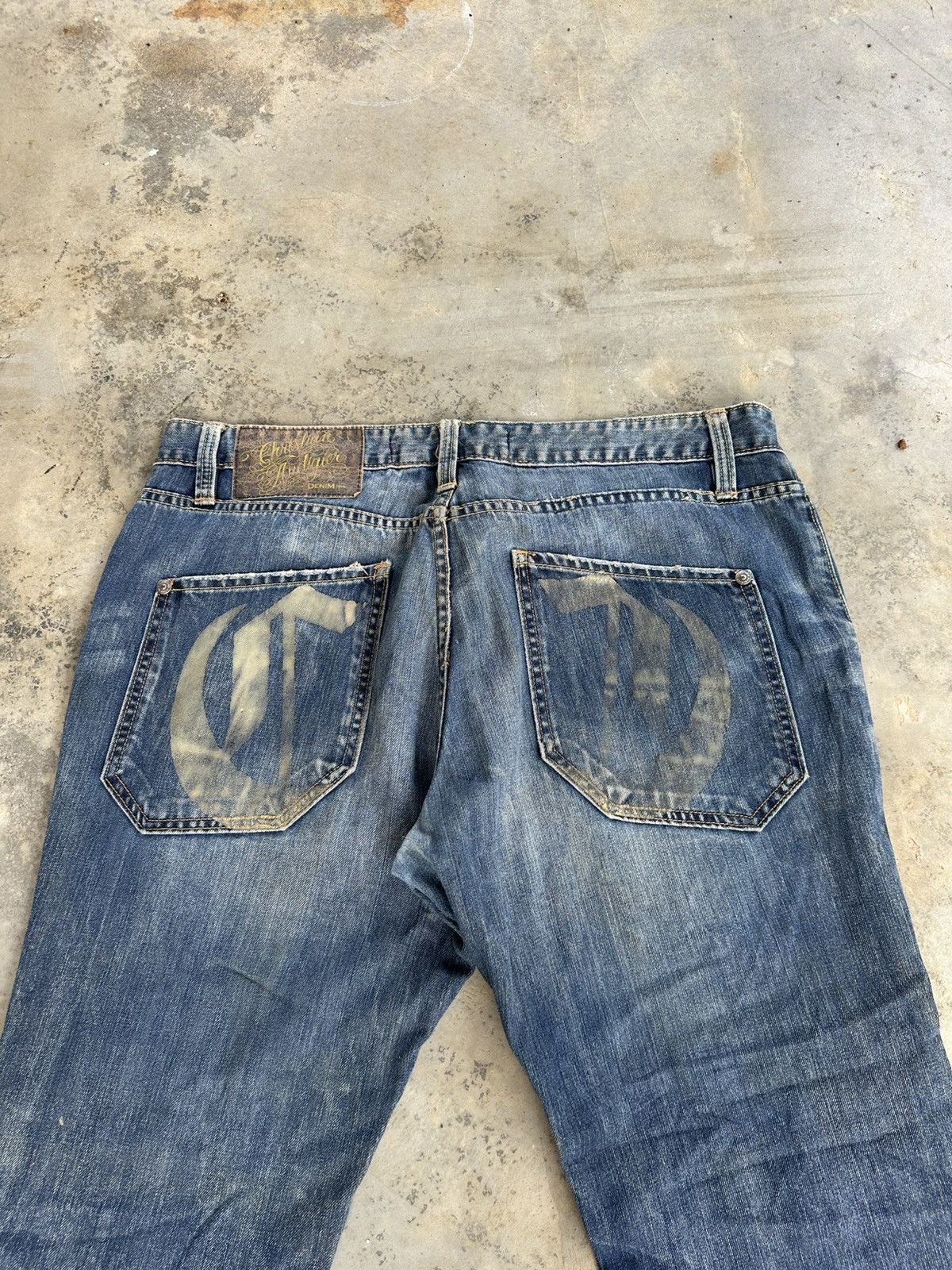 Christian Audigier Vintage Christian Audiger Denim Pant Size US 40 / EU 56 - 6 Thumbnail