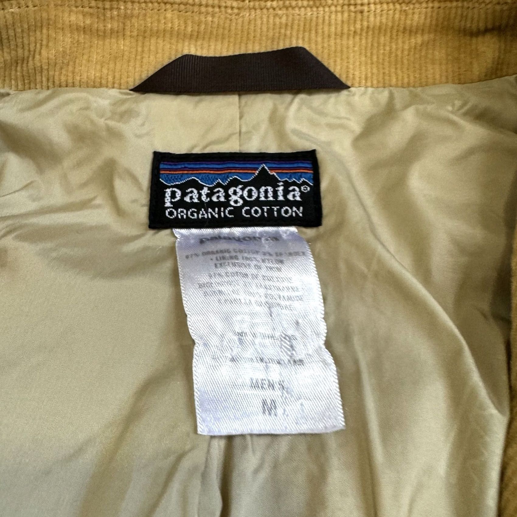 Patagonia VINTAGE Patagonia Blazer Jacket Corduroy Men M Tan Brown Fall 06 27590 Size 40R - 6 Thumbnail