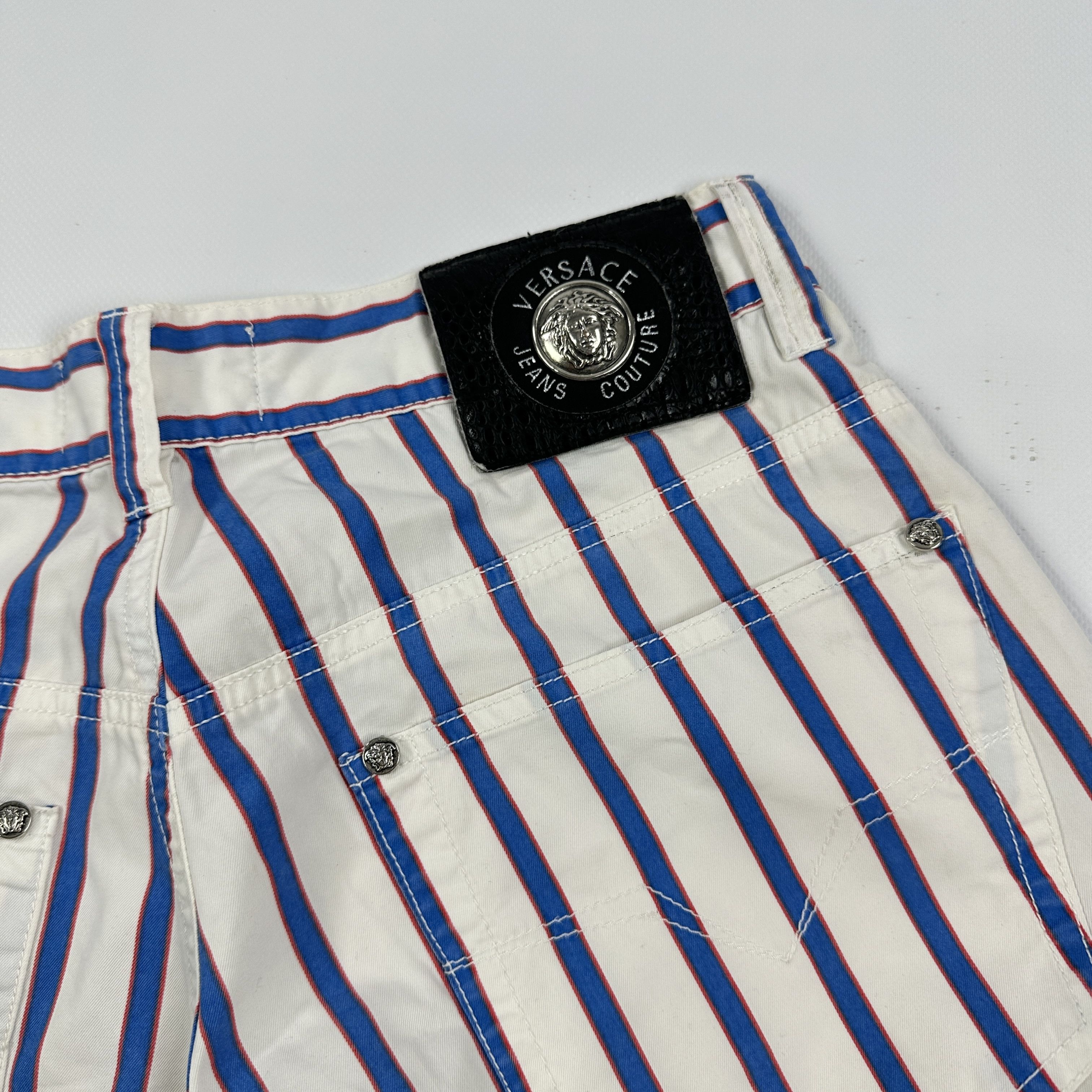 Versace Jeans Couture Pantaloni Versace Jeans Couture A Righe – 44 IT Size US 30 / EU 46 - 9 Thumbnail