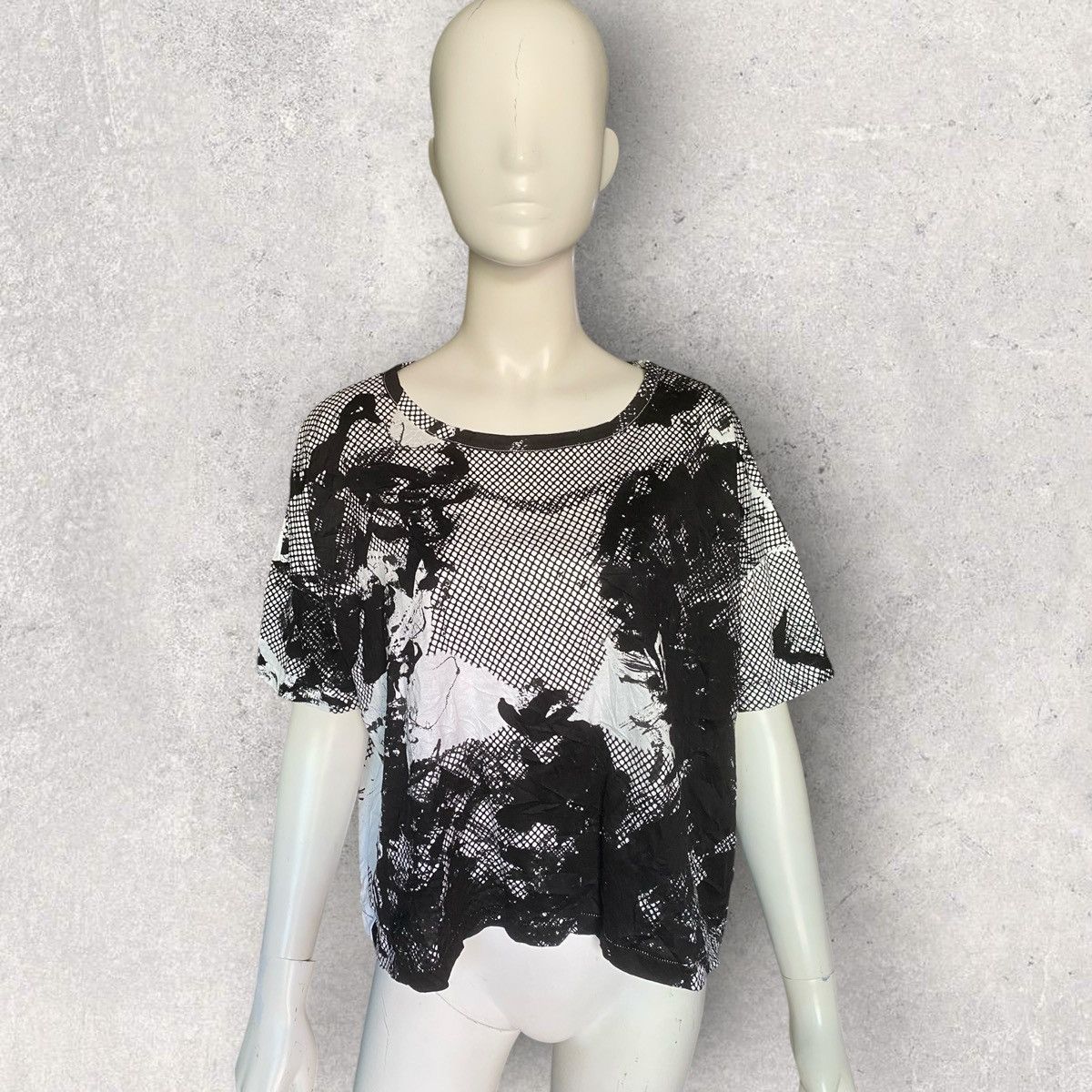 Yohji Yamamoto Y’s Graphic Oversize Blouse Size L / US 10 / IT 46 - 1 Thumbnail