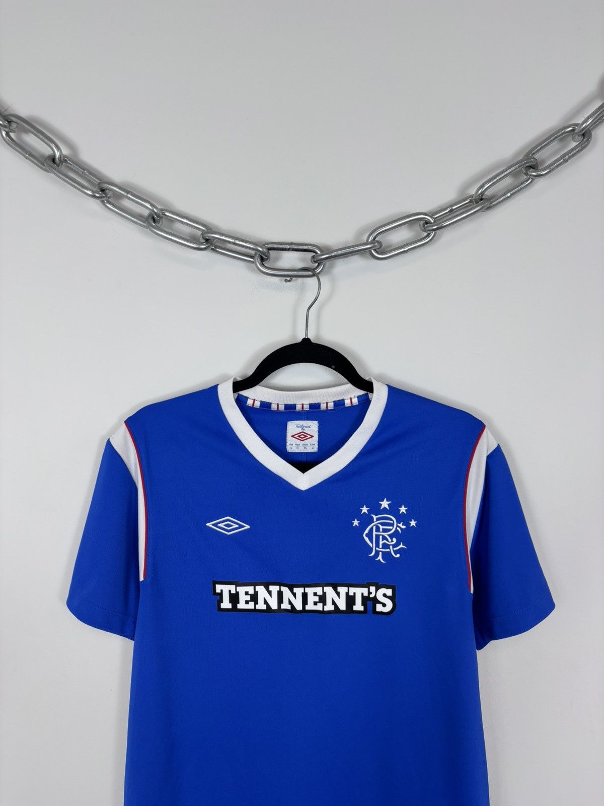 Umbro Umbro Rangers 2011/2012 Home Football Soccer Jersey Shirt Size L / US 10 / IT 46 - 2 Thumbnail