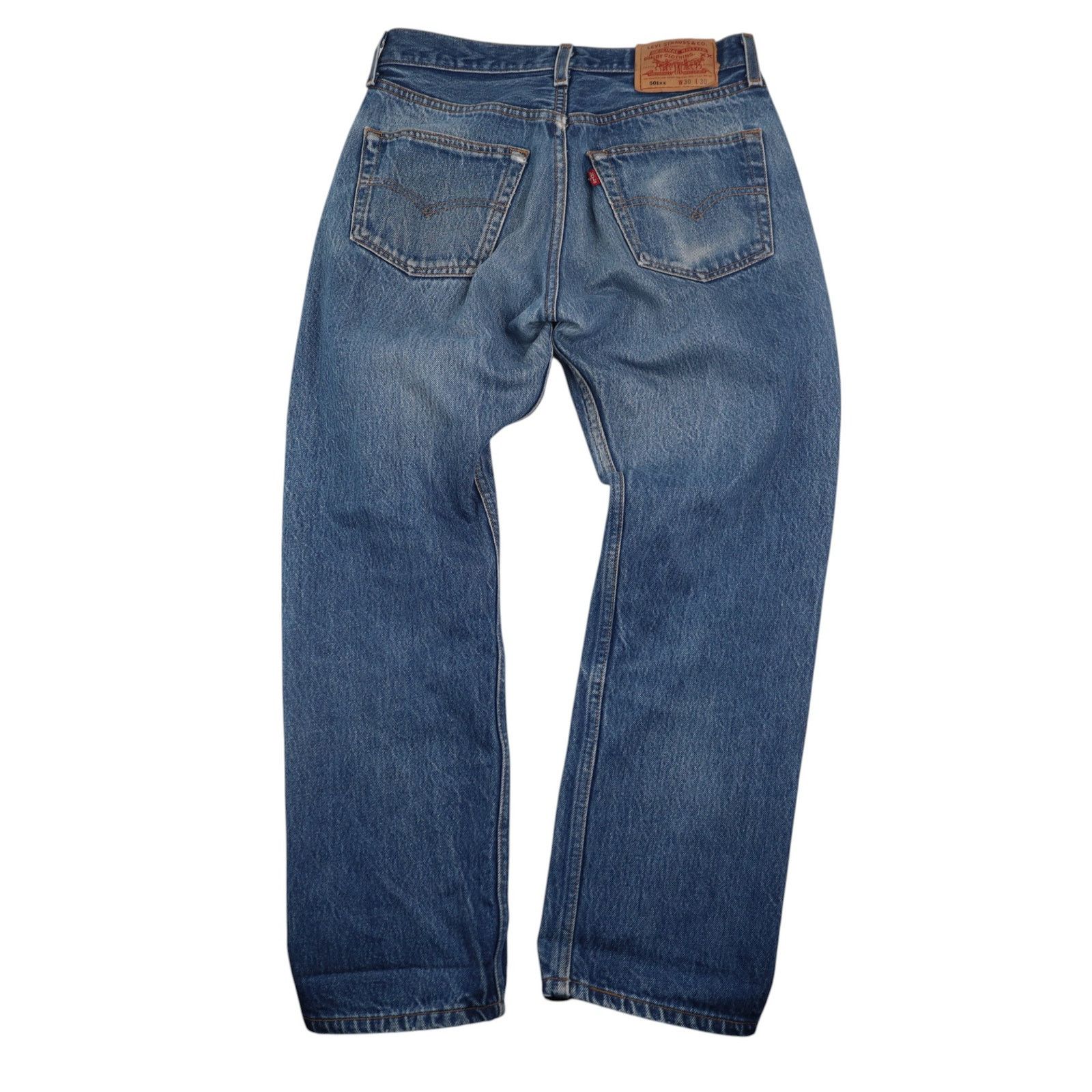 Levi's × Vintage Vintage Levis 501xx Lightly Distressed USA Made Denim Jeans Size US 30 / EU 46 - 13 Thumbnail