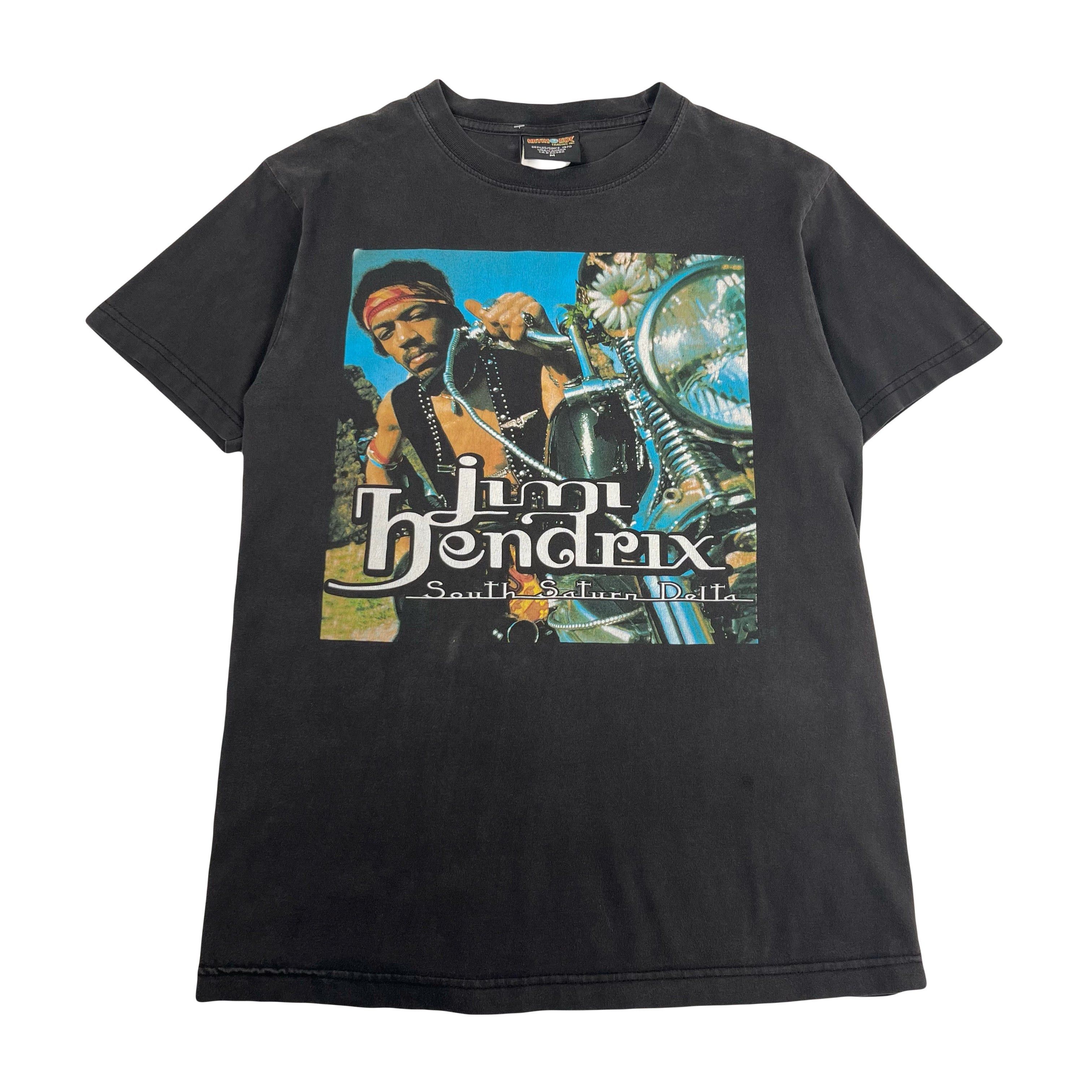 Vintage Jimi Hendrix South Saturn Delta Graphic Tee M Size US M / EU 48-50 / 2 - 1 Thumbnail