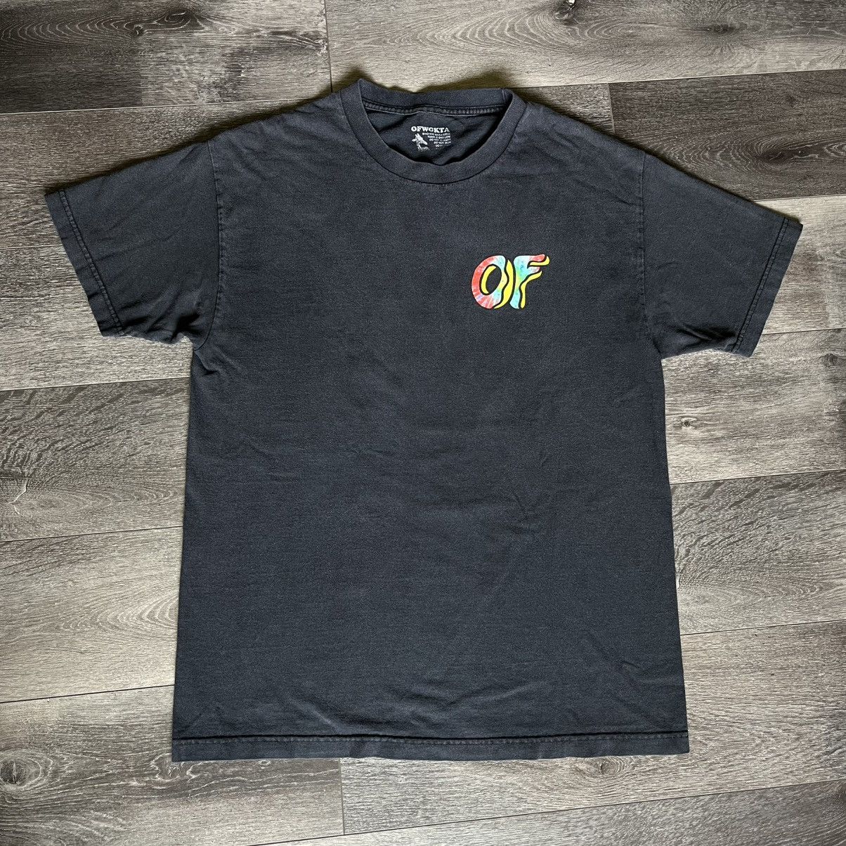 Odd Future × Tyler The Creator × Vintage Vintage Y2K OG Odd Future Tie Dye Donut Graphic Logo T Shirt Size US L / EU 52-54 / 3 - 2 Thumbnail