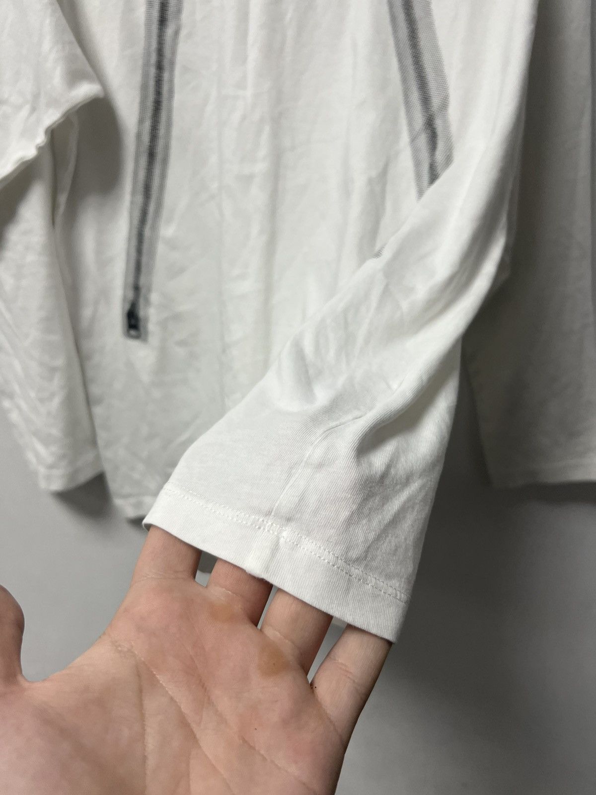 Maison Margiela Maison Margiela Longsleeve Mens White Big Logo Size S Size US S / EU 44-46 / 1 - 8 Thumbnail