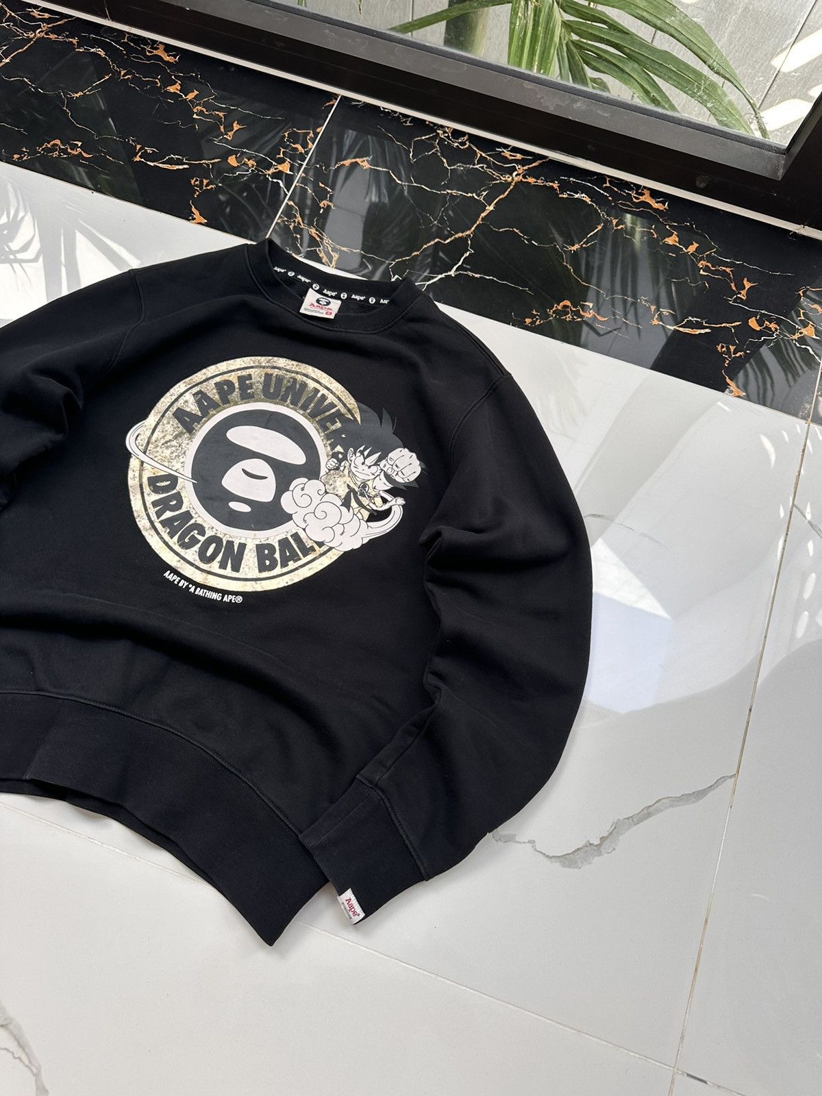 Aape × Vintage AAPE X DRAGONBALL VINTAGE BIG LOGO STREETWEAR SWEATSHIRT Size US M / EU 48-50 / 2 - 3 Thumbnail