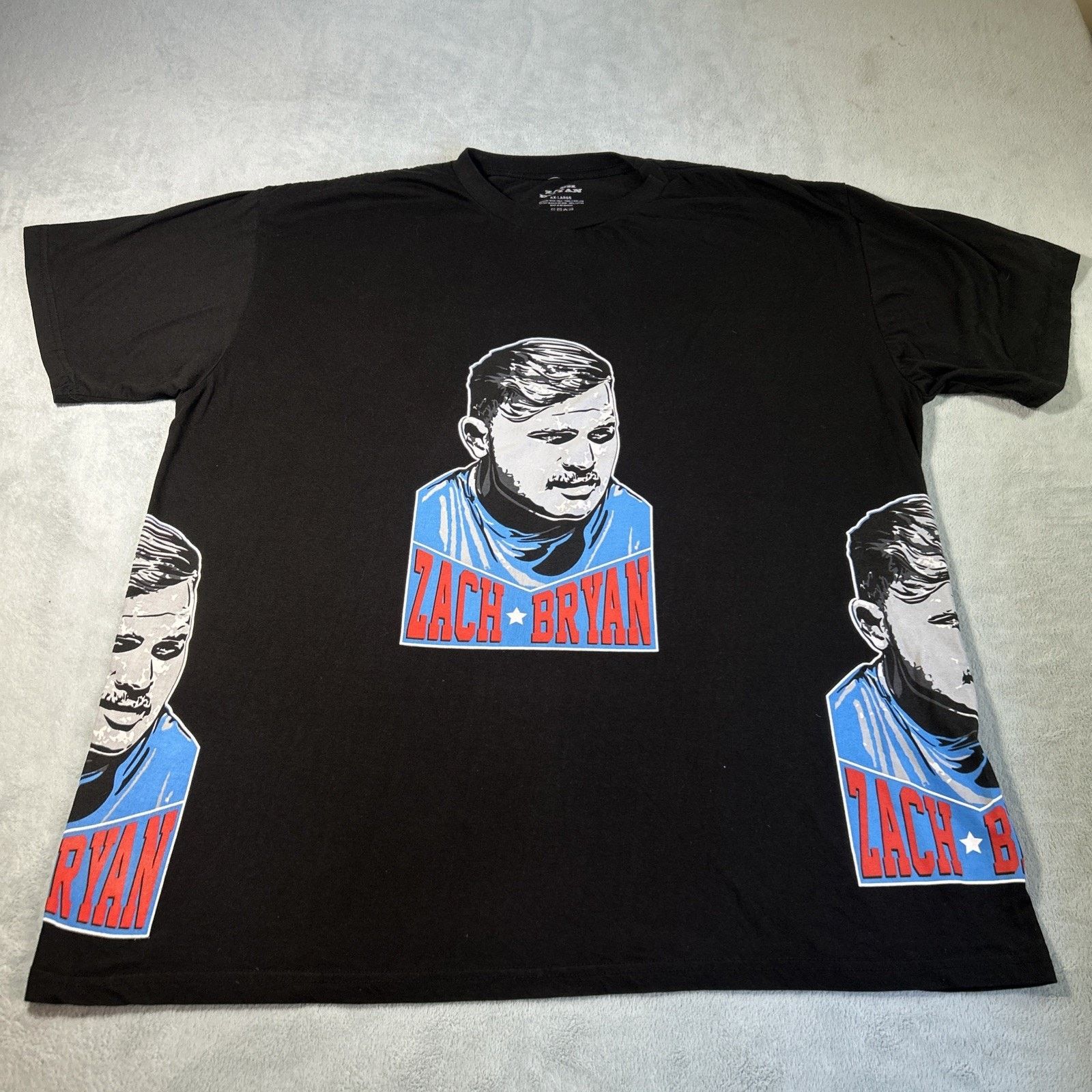 Junk Food Zach Bryan Shirt Men XL Band Music Tour Merchandise AOP Side Size US XL / EU 56 / 4 - 1 Thumbnail