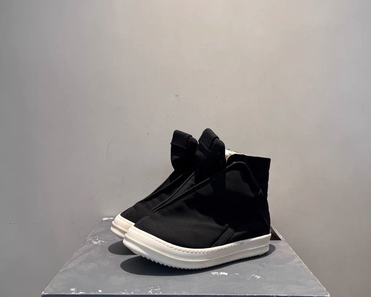 Rick Owens Rick Owens DRKSHDW Nylon "Big Plane" Sneakers Size US 6.5 / EU 39-40 - 2 Thumbnail