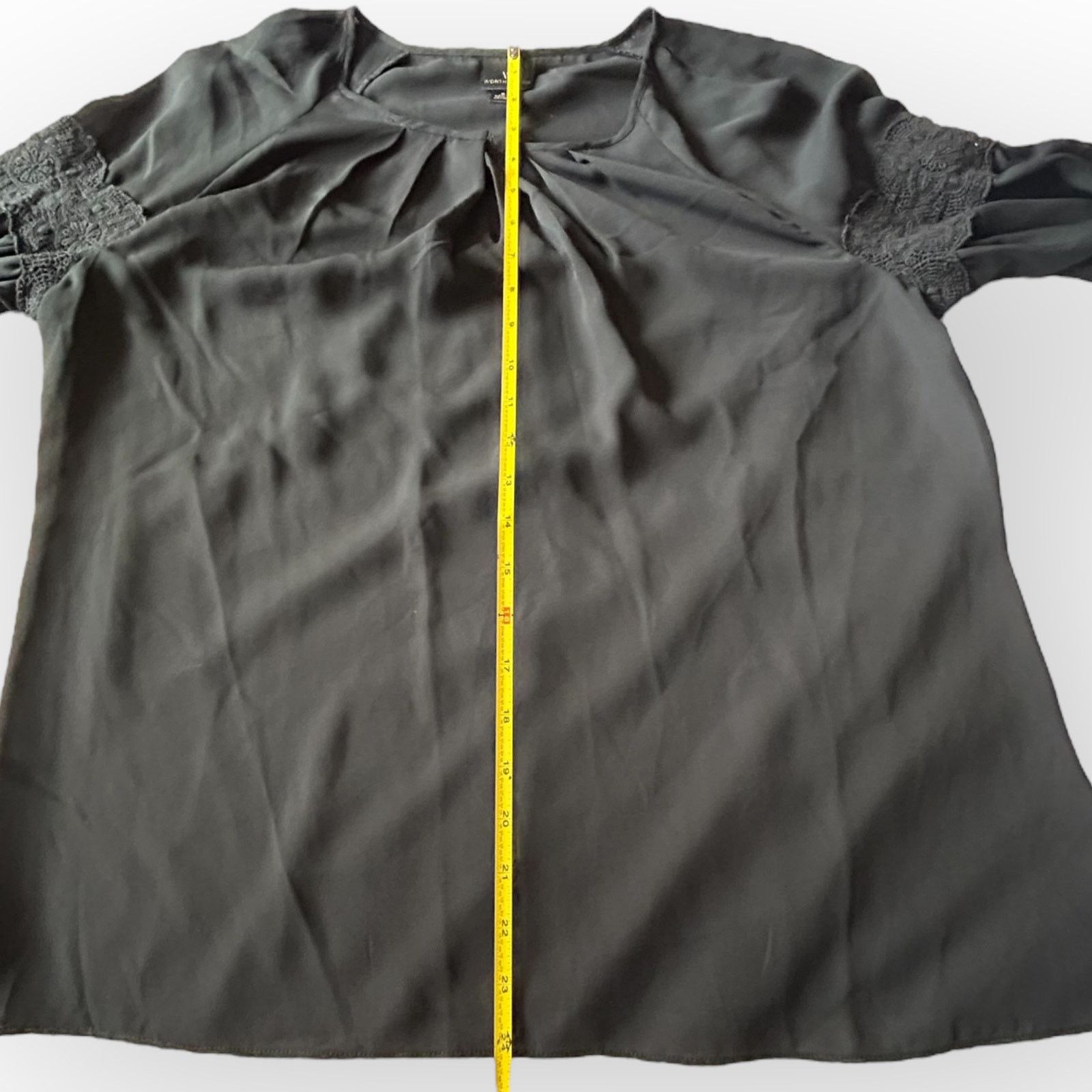 Worthington Women’s Black Worthington Blouse | Size Large Size L / US 10 / IT 46 - 4 Thumbnail