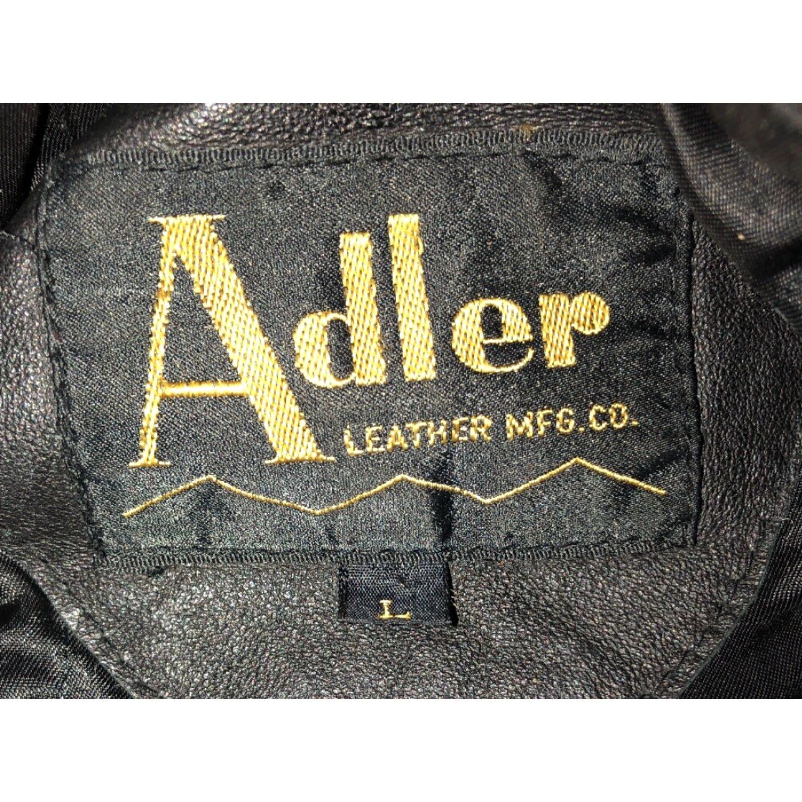 Vintage VINTAGE Adler Leather Jacket Men Full Zip Casual Outer Shell Size L Black Size US L / EU 52-54 / 3 - 5 Thumbnail