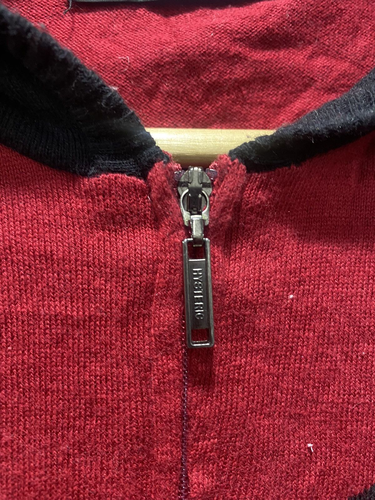 Hysteric Glamour Hysteric Glamour Knit Zipper Hoodie Punk Lgb Size US M / EU 48-50 / 2 - 9 Thumbnail