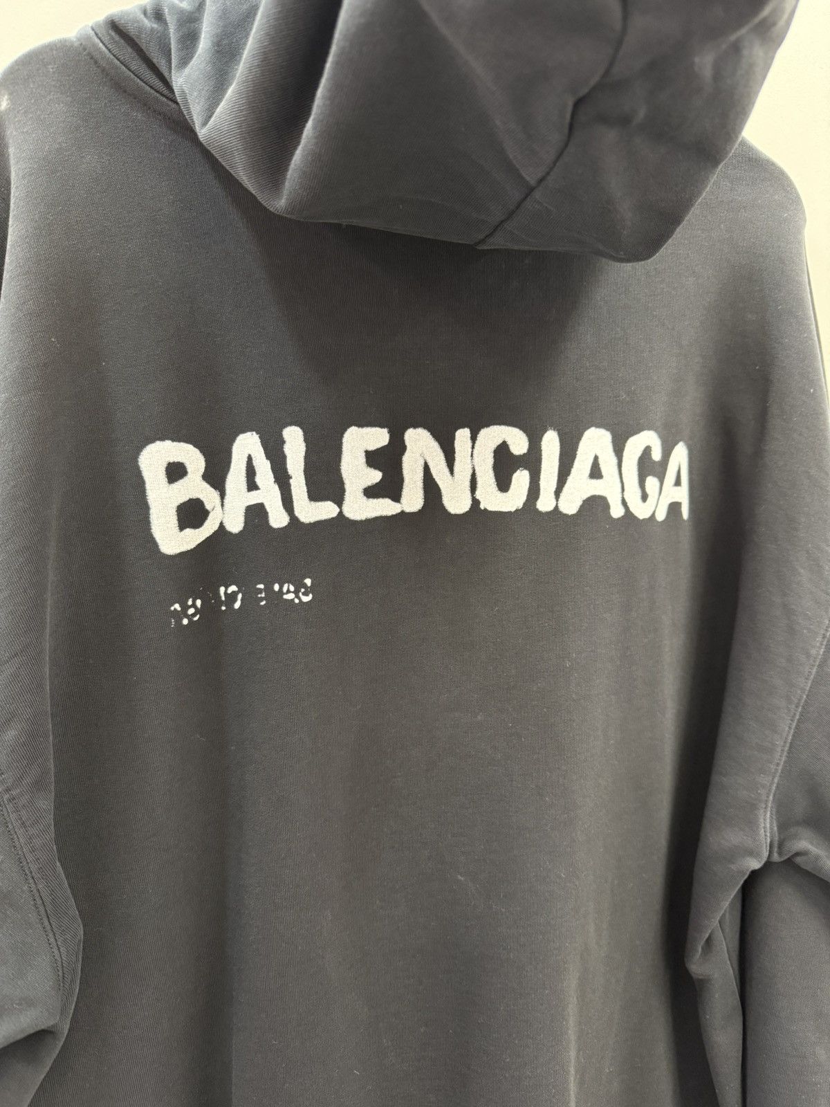 Balenciaga Balenciaga Logo Hoodie Size US XL / EU 56 / 4 - 8 Thumbnail
