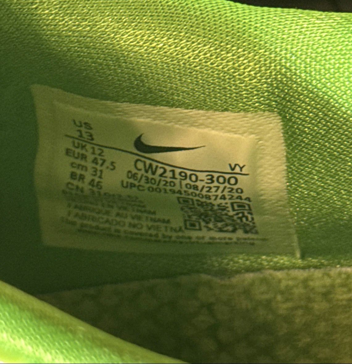 Nike Kobe 6 Grinch Size US 13 / EU 46 - 6 Thumbnail