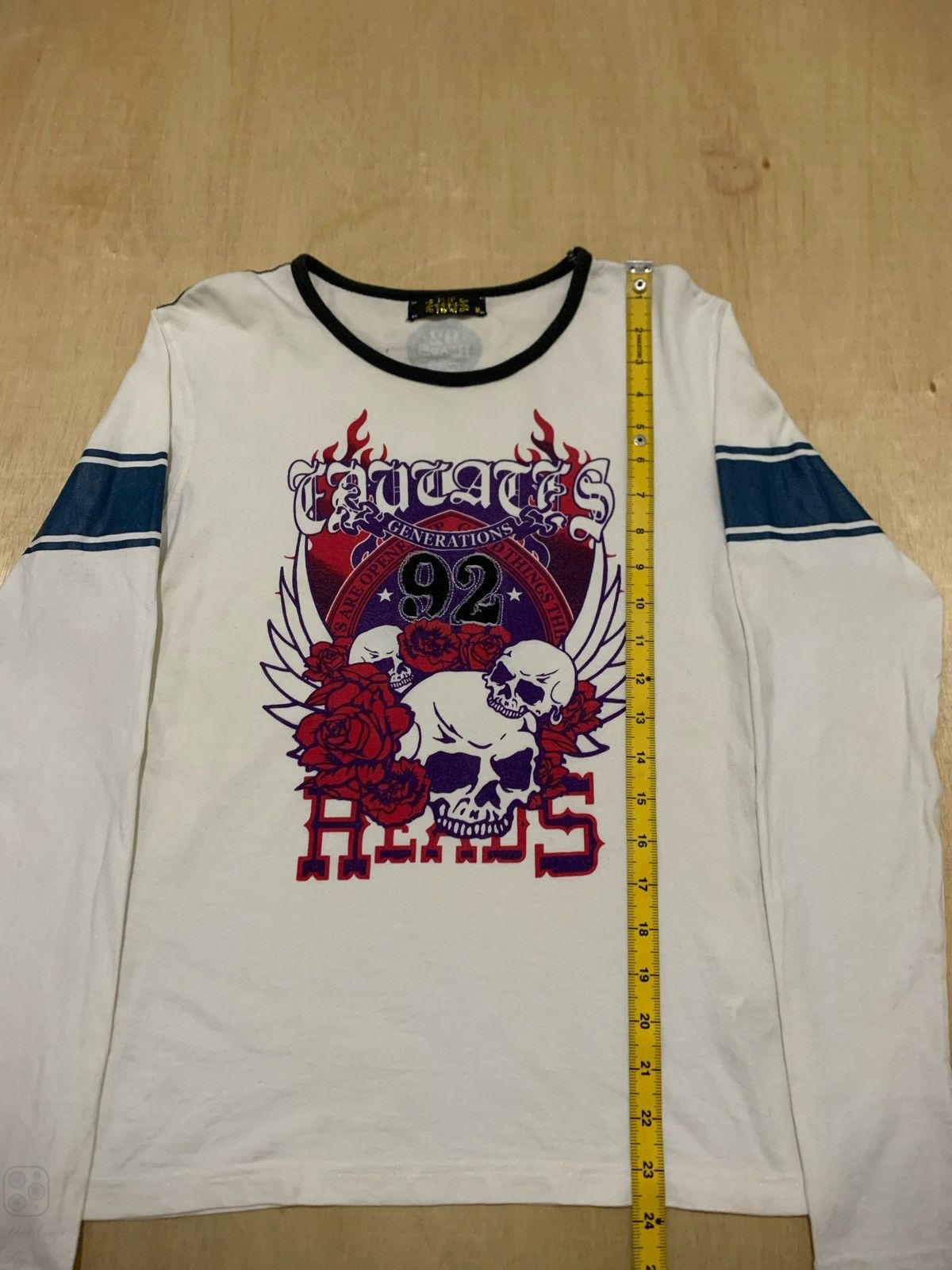 Hysteric Glamour × If Six Was Nine × Japanese Brand Y2k Flip Frow Skull ifsixwasnine Longslevee Size US M / EU 48-50 / 2 - 10 Thumbnail