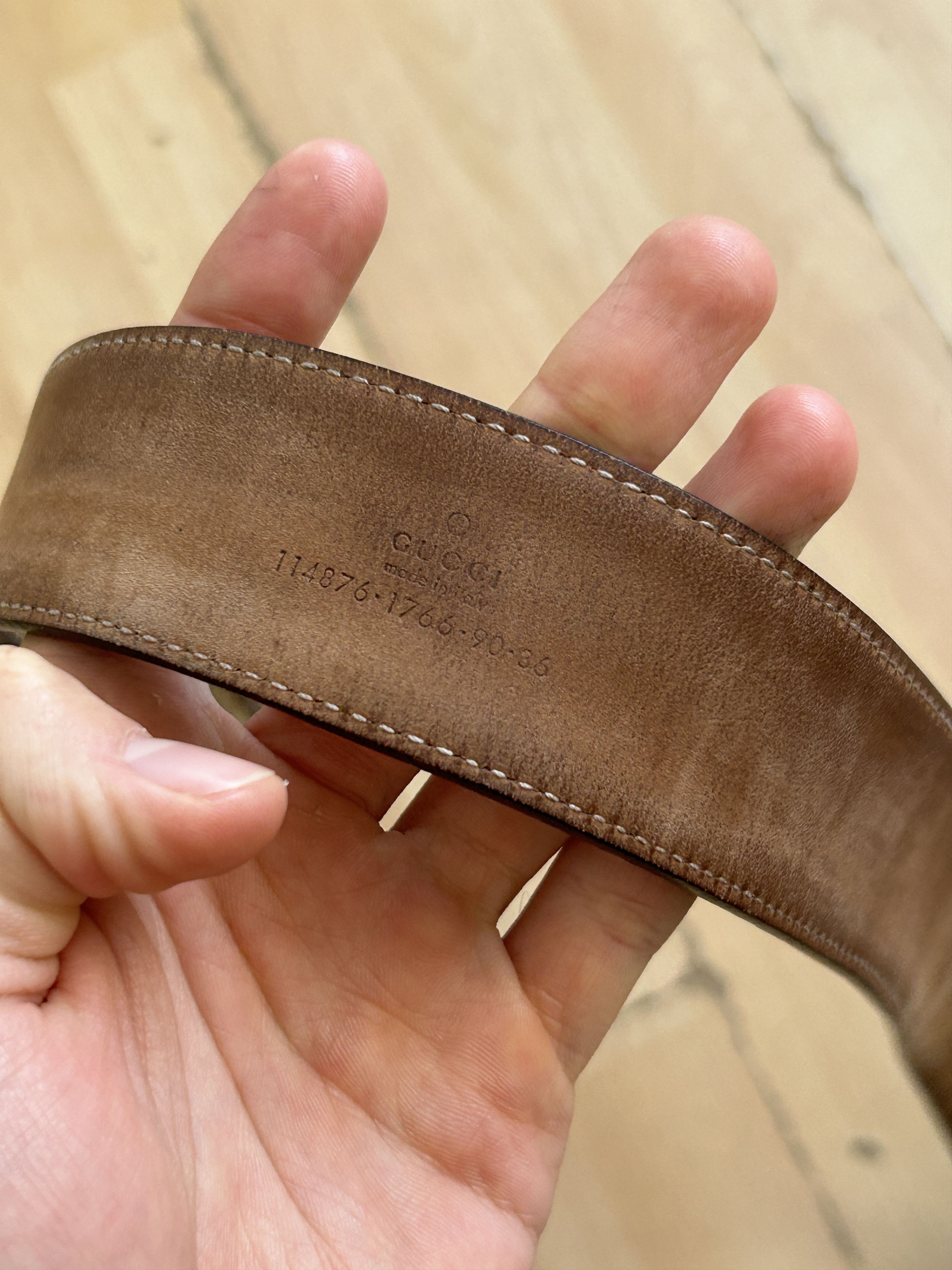 Gucci Gucci GG Monogram Belt Size ONE SIZE - 9 Thumbnail