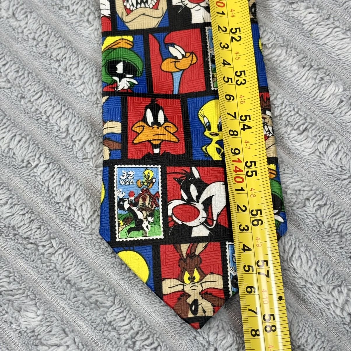 Other Looney Tunes Tie Stamp Collection retro VTG 1997 Size ONE SIZE - 3 Thumbnail