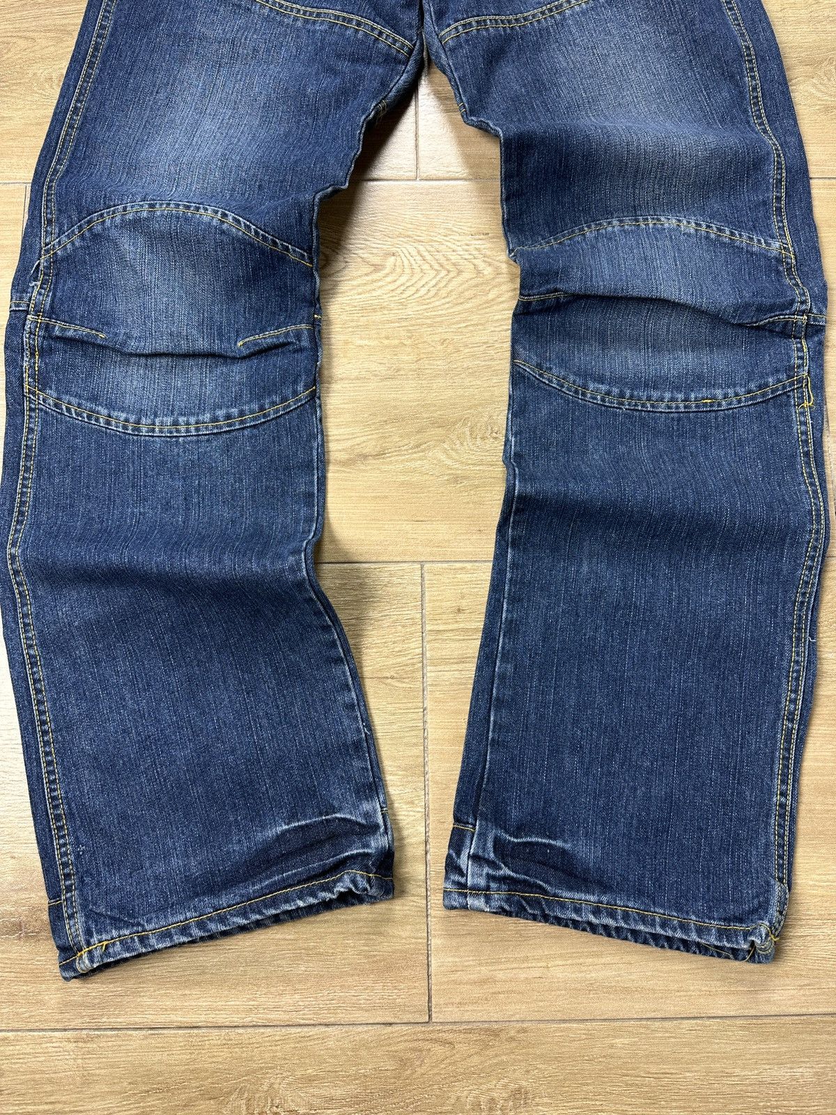 G-Star × Vintage NEW!!! G-Star Raw Ruger Straight Denim Blue Jeans 31x34 Size US 31 - 3 Thumbnail
