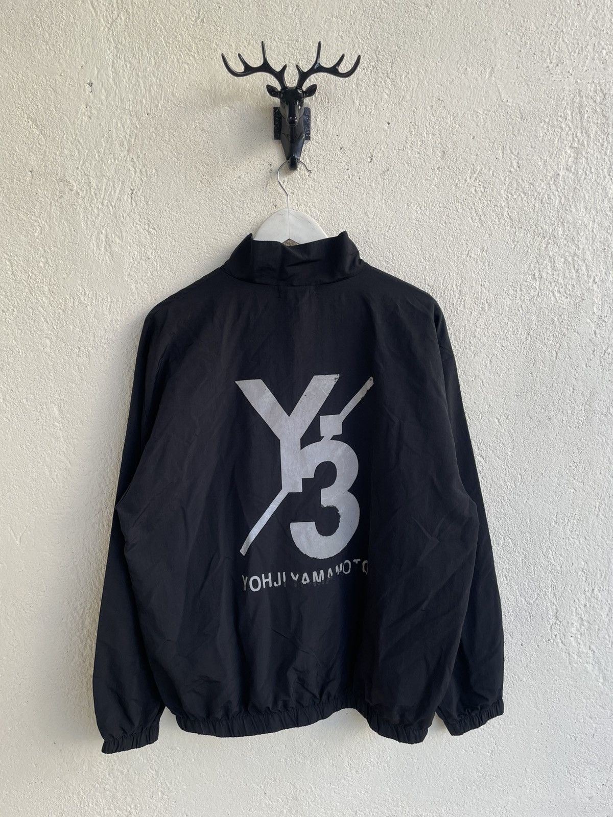 Yohji Yamamoto 2000s Japan Archive Light Jacket Y-3 Big Logo Y2K Hysteric Size US XXL / EU 58 / 5 - 1 Thumbnail
