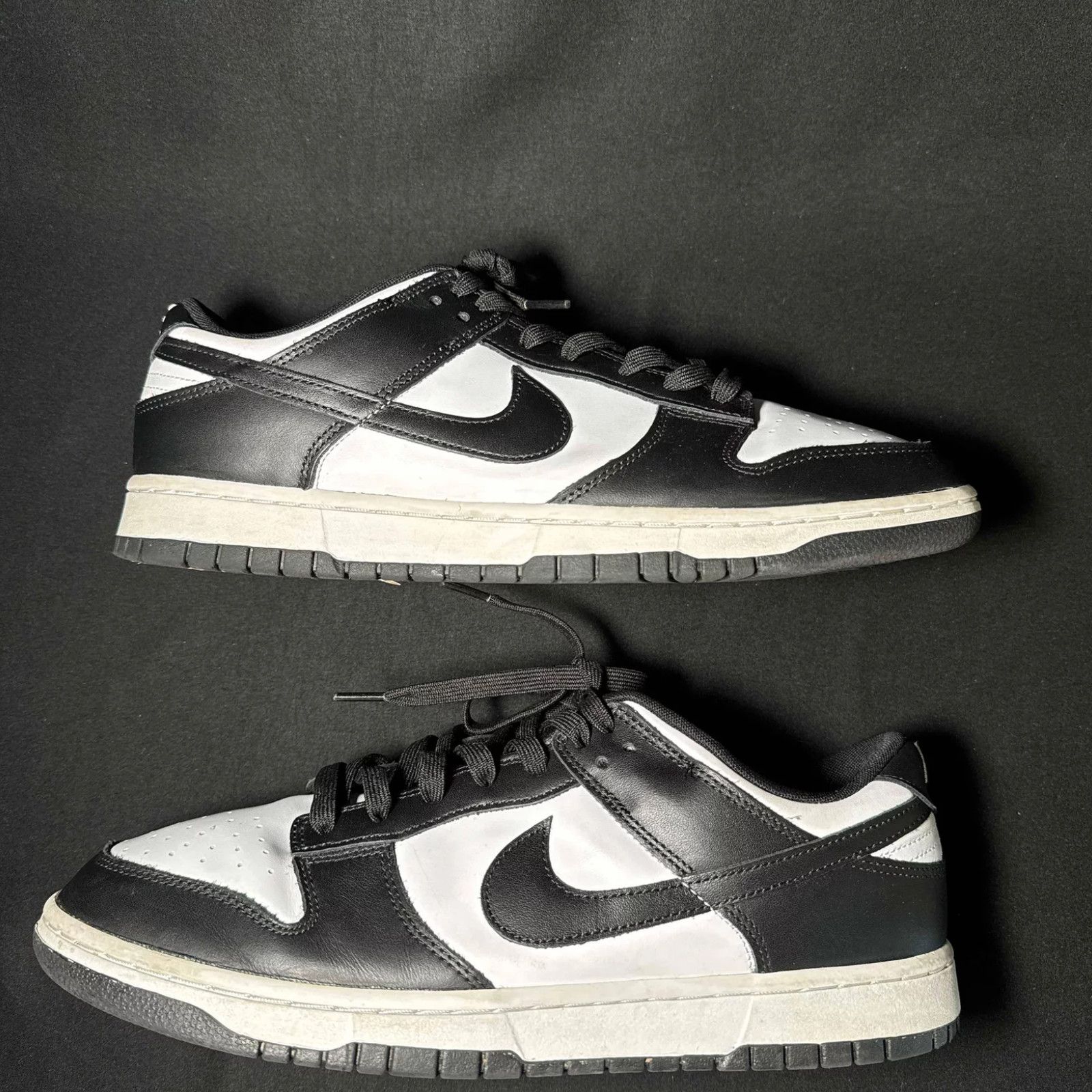 Nike Size 13 - Nike Dunk Low Black White Men's Shoes - Ships Now Size US 13 / EU 46 - 3 Thumbnail