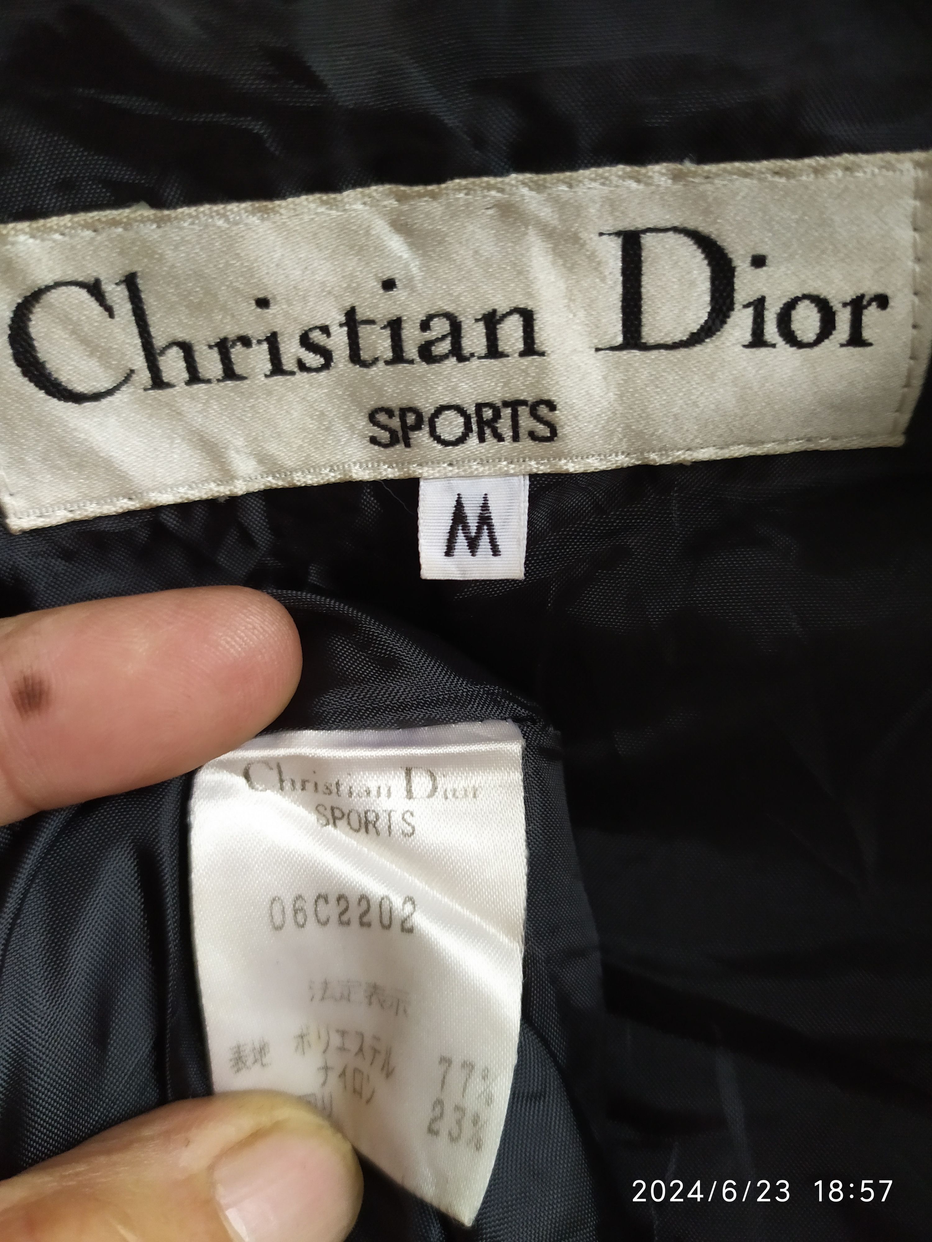 Christian Dior Monsieur CHRISTIAN DIOR SPORT HOODIE FUR JACKET Size US M / EU 48-50 / 2 - 3 Thumbnail