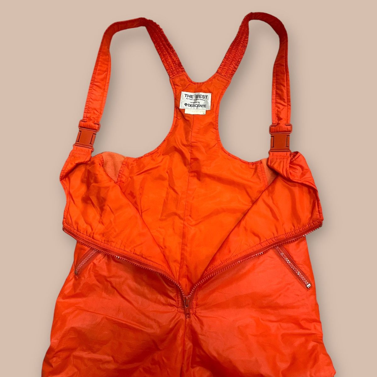 Descente Vintage Descente Orange Ski Overalls Size US 30 / EU 46 - 7 Thumbnail