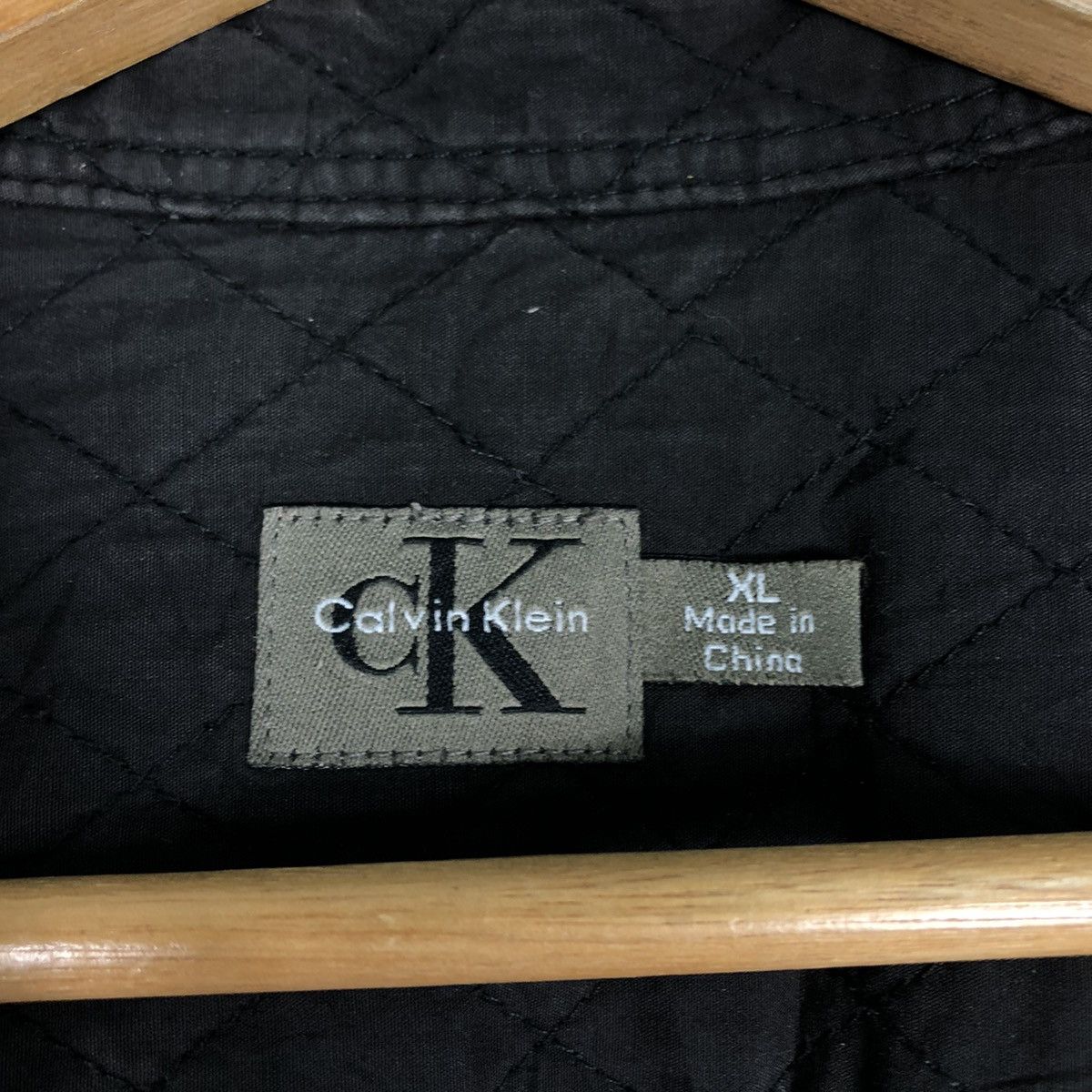 Calvin Klein 🔥Vtg Chore Jacket Calvin Klein Quilted Design Issey Miyake Size US XL / EU 56 / 4 - 15 Thumbnail
