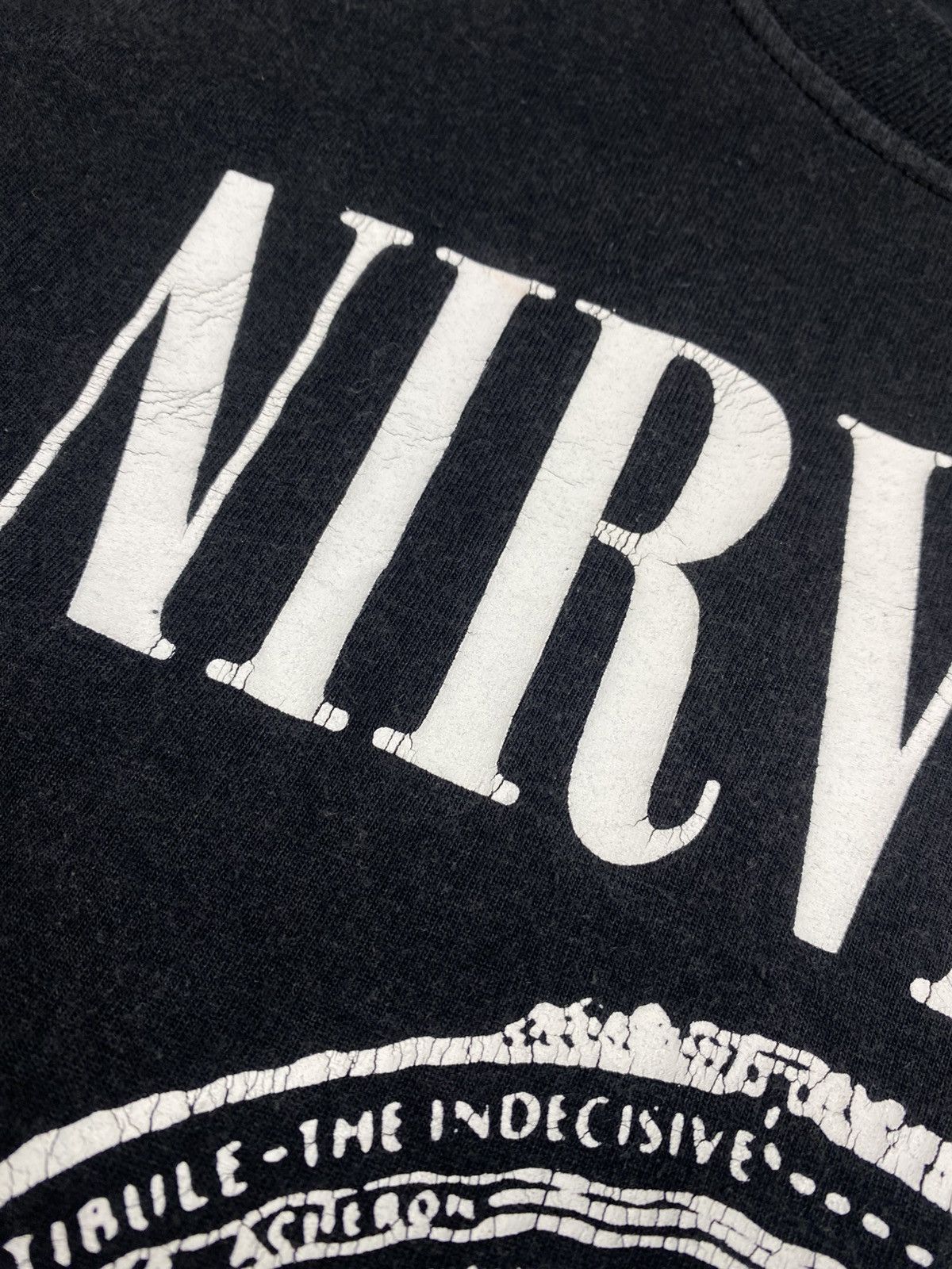 Nirvana Vintage Nirvana 1996 Dante’s Inferno Circle Graphic T-Shirt Size US L / EU 52-54 / 3 - 8 Thumbnail