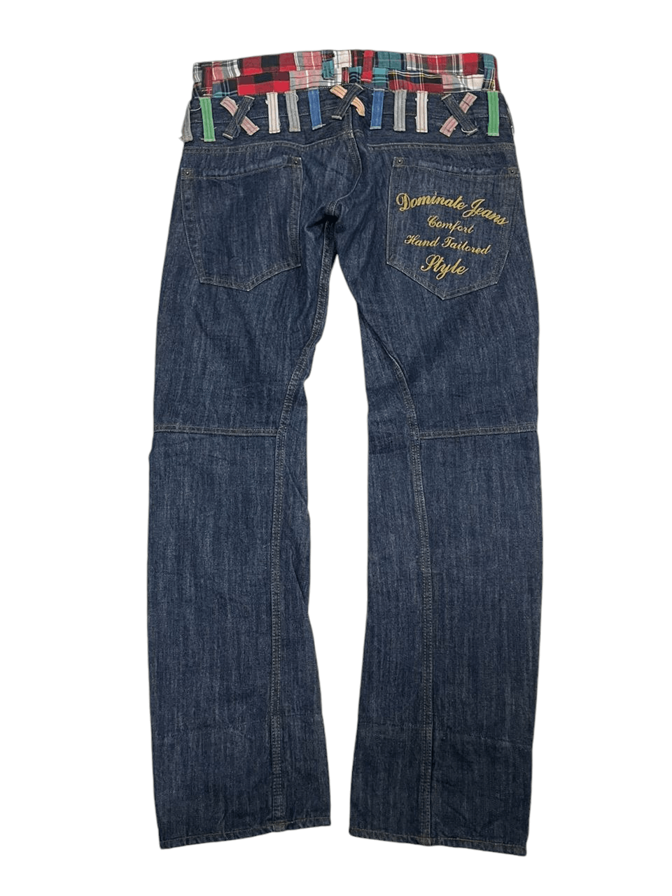 Japanese Brand 💥Dominate HandCrafted Double Waist Jeans💥 Size US 34 / EU 50 - 6 Thumbnail