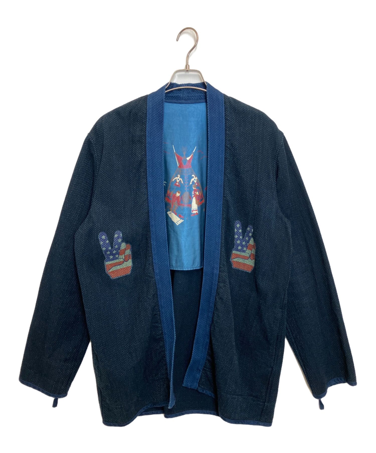 Kapital KAPITAL Do-Gi Canvas Sha-Ka Jacket Indigo 3 Size US L / EU 52-54 / 3 - 1 Thumbnail
