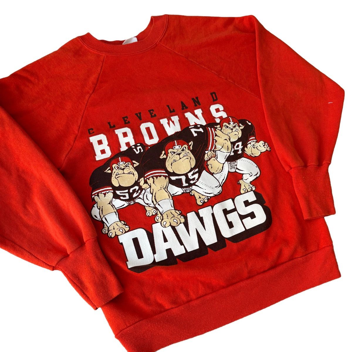 Logo 7 × NFL 80s Cleveland Browns DAWGS Graphic Sweatshirt Vintage Size US S / EU 44-46 / 1 - 4 Thumbnail