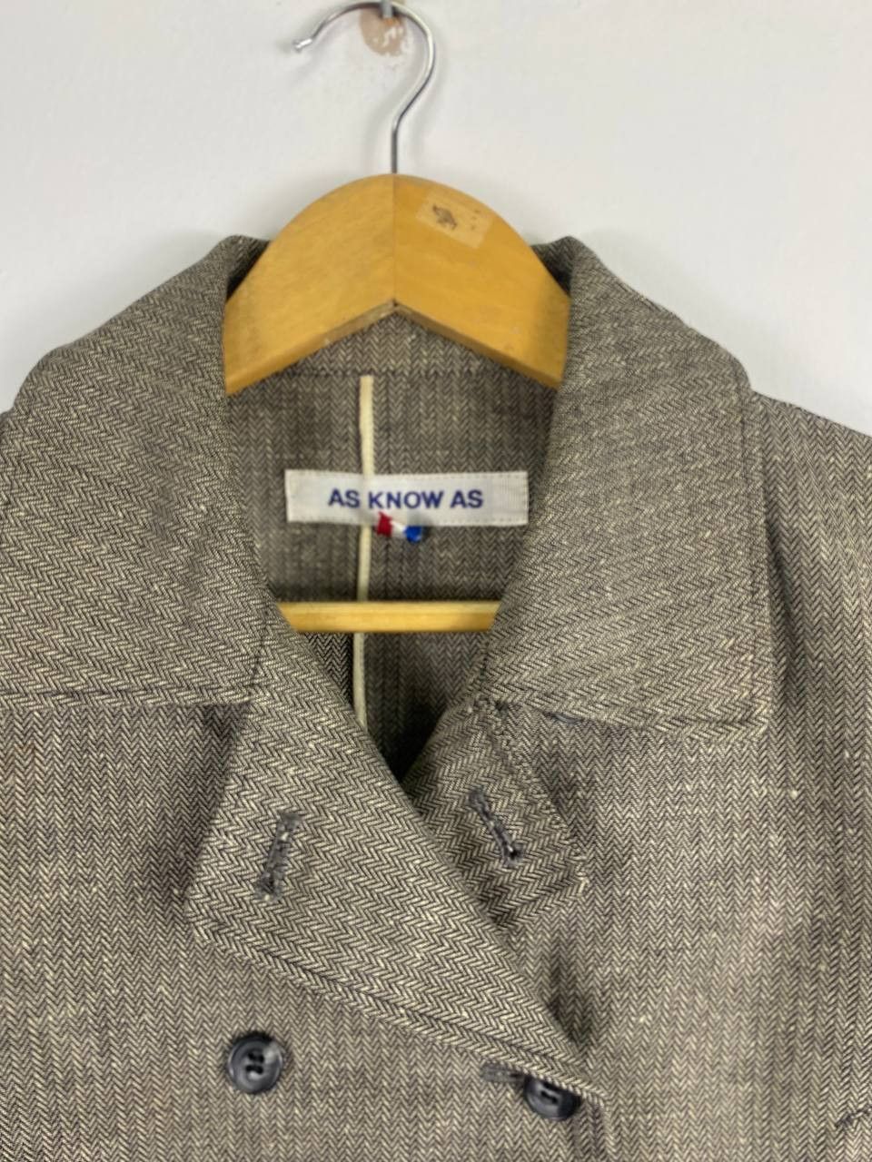 If Six Was Nine as know as japanese brand herringbone double breats jacket Size US M / EU 48-50 / 2 - 2 Thumbnail