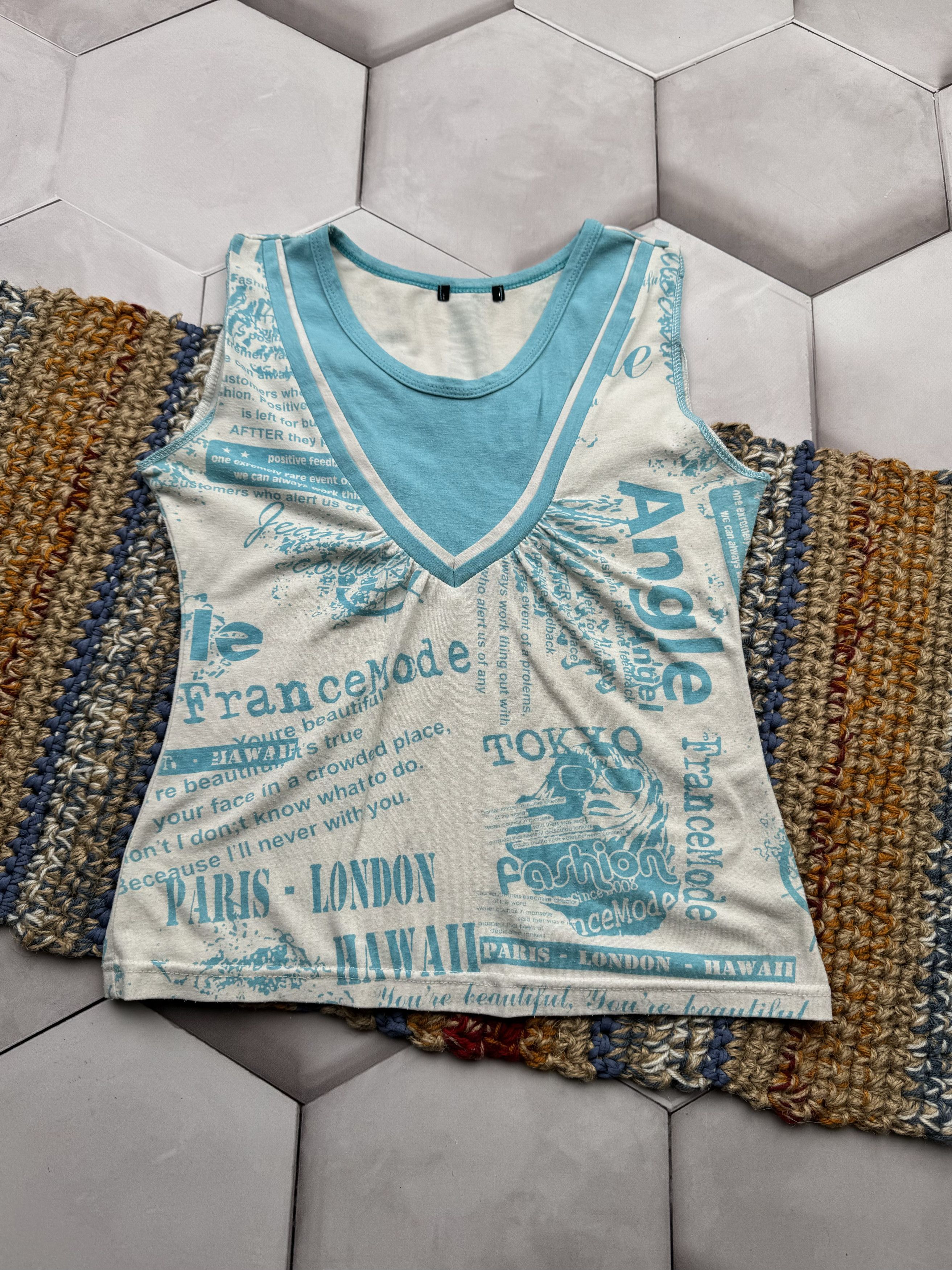Japanese Brand Vintage Tank Top (E4) Size S / US 4 / IT 40 - 1 Thumbnail