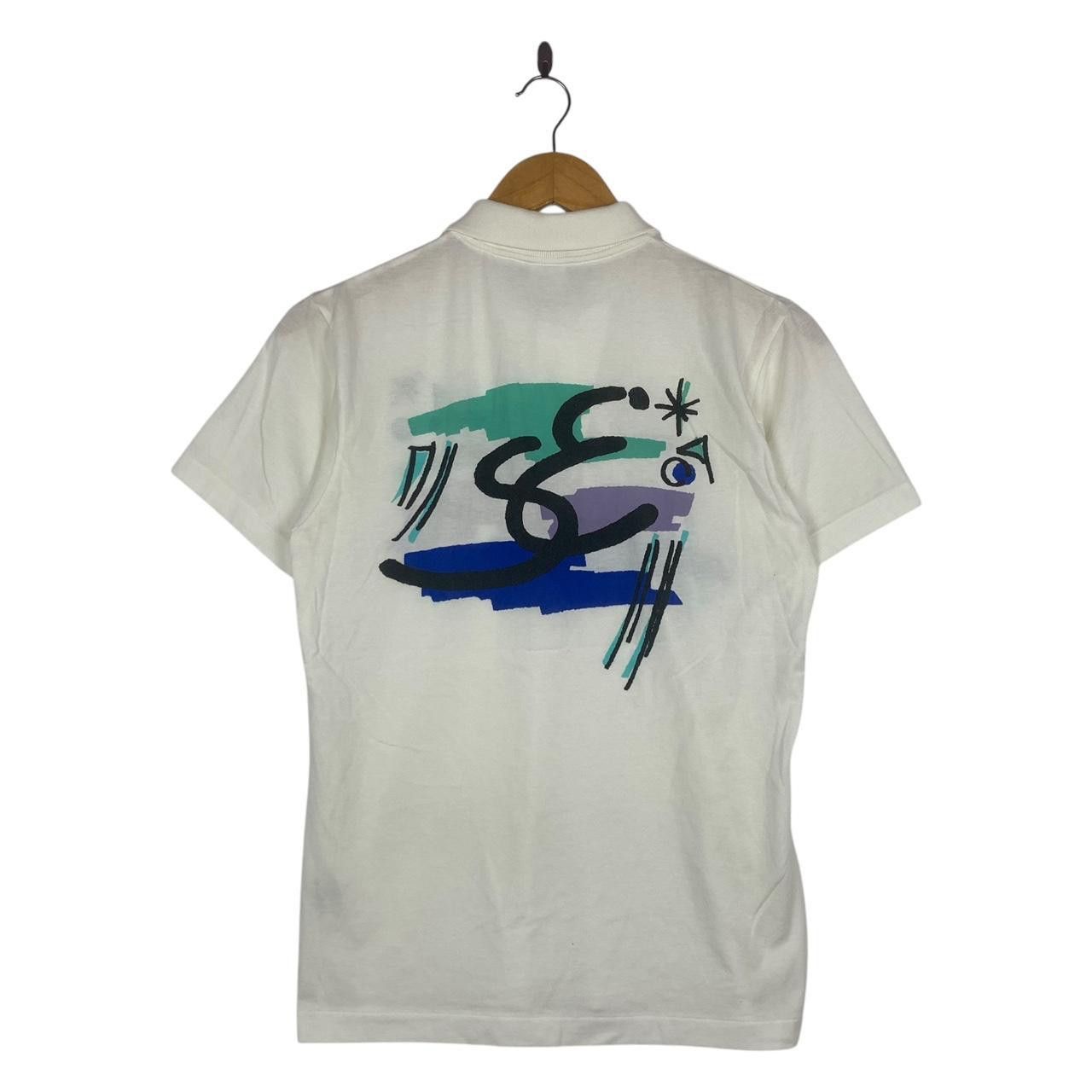 Vintage Vintage 80’ ADIDAS STEFAN EDBERG Collection Tennis Tee Shirt Size US S / EU 44-46 / 1 - 4 Thumbnail