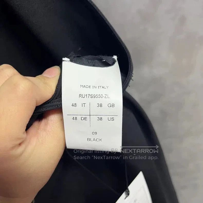 Rick Owens rick owens Black solid one. Size US 30 / EU 46 - 4 Thumbnail
