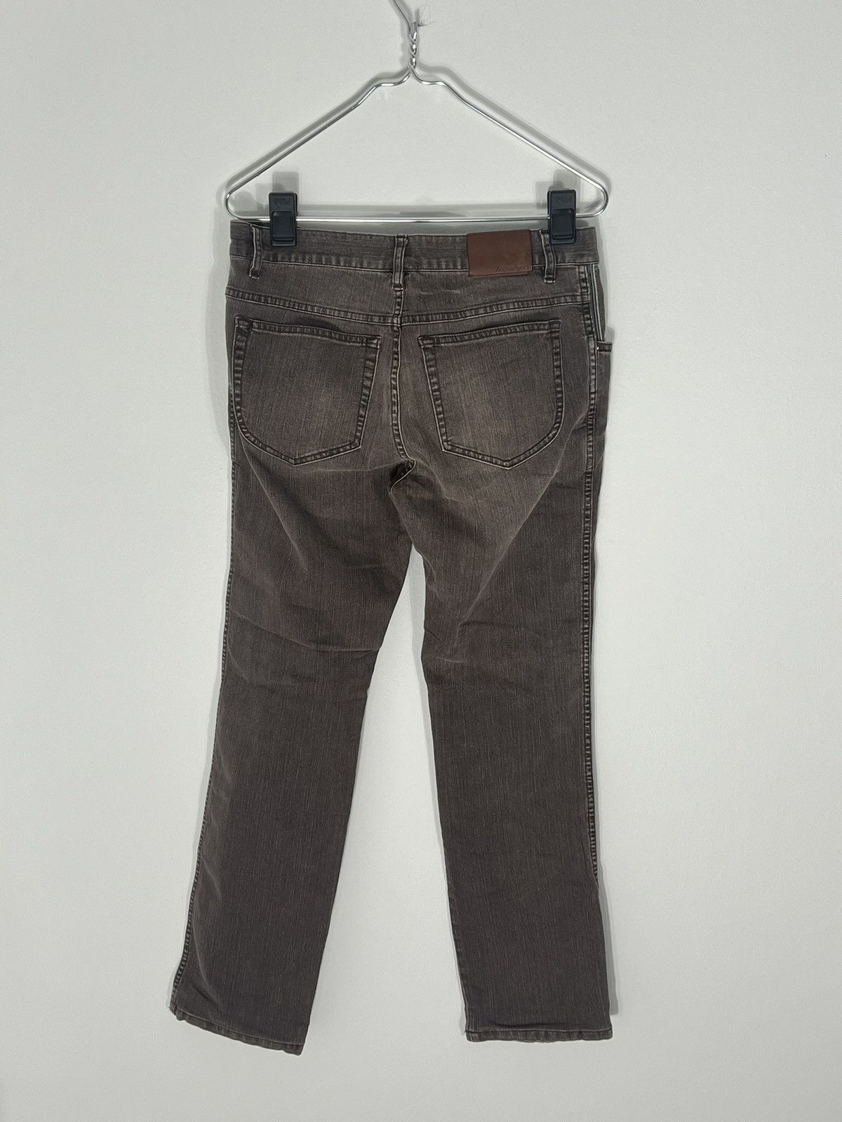 Ermenegildo Zegna Ermenegildo Zegna Sport Brown Denim Jeans Slim Fit Size US 32 / EU 48 - 2 Thumbnail